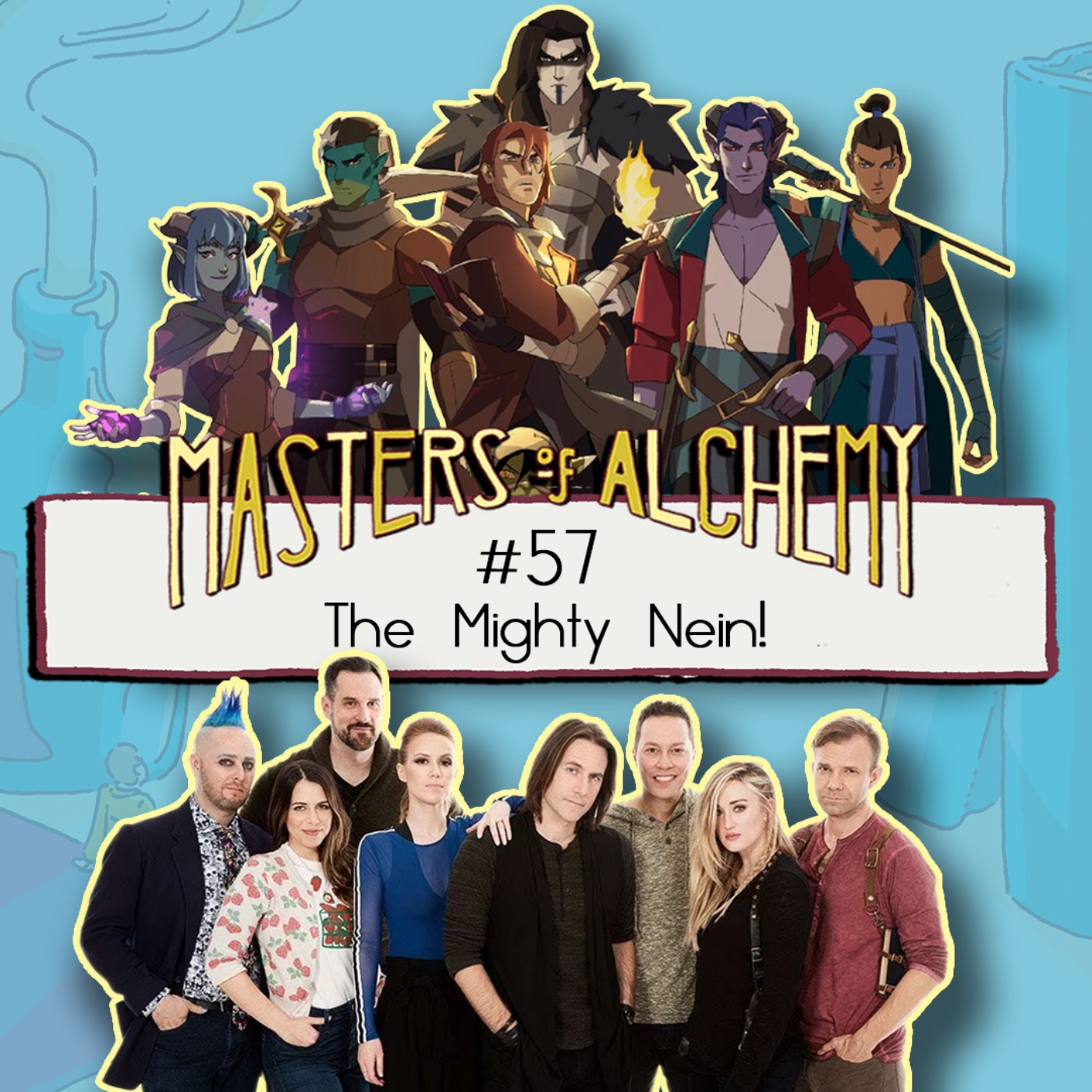 #57- The Mighty Nein! episode artwork