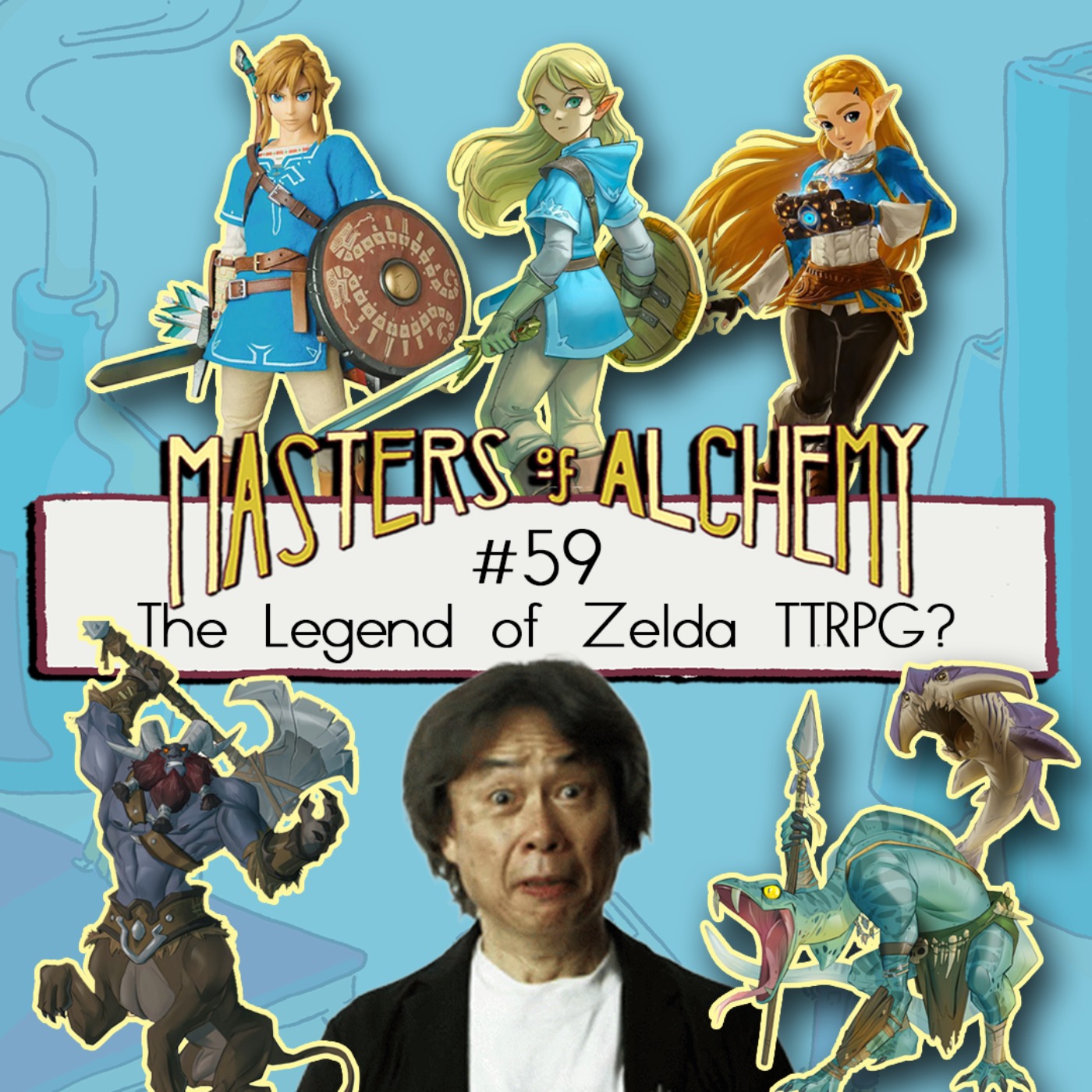 #59- The Legend of Zelda TTRPG? episode artwork