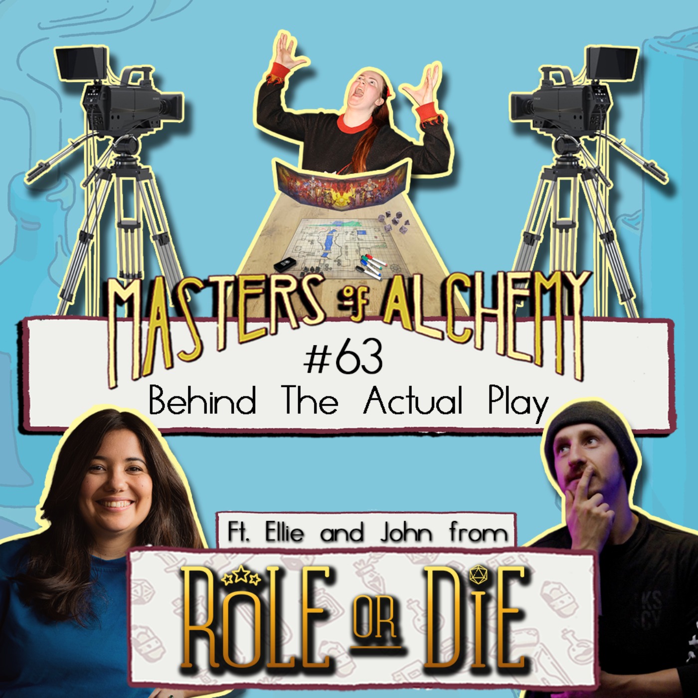 #63- Behind The Actual Play episode artwork