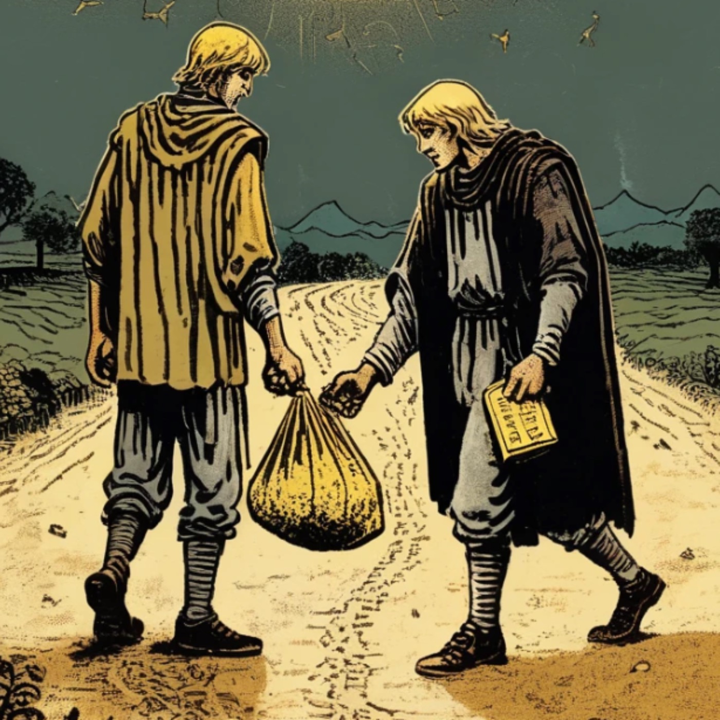 UK Desk for Arts Express 6-19-24:  The Two brothers and the Gold by Leo Tolstoy