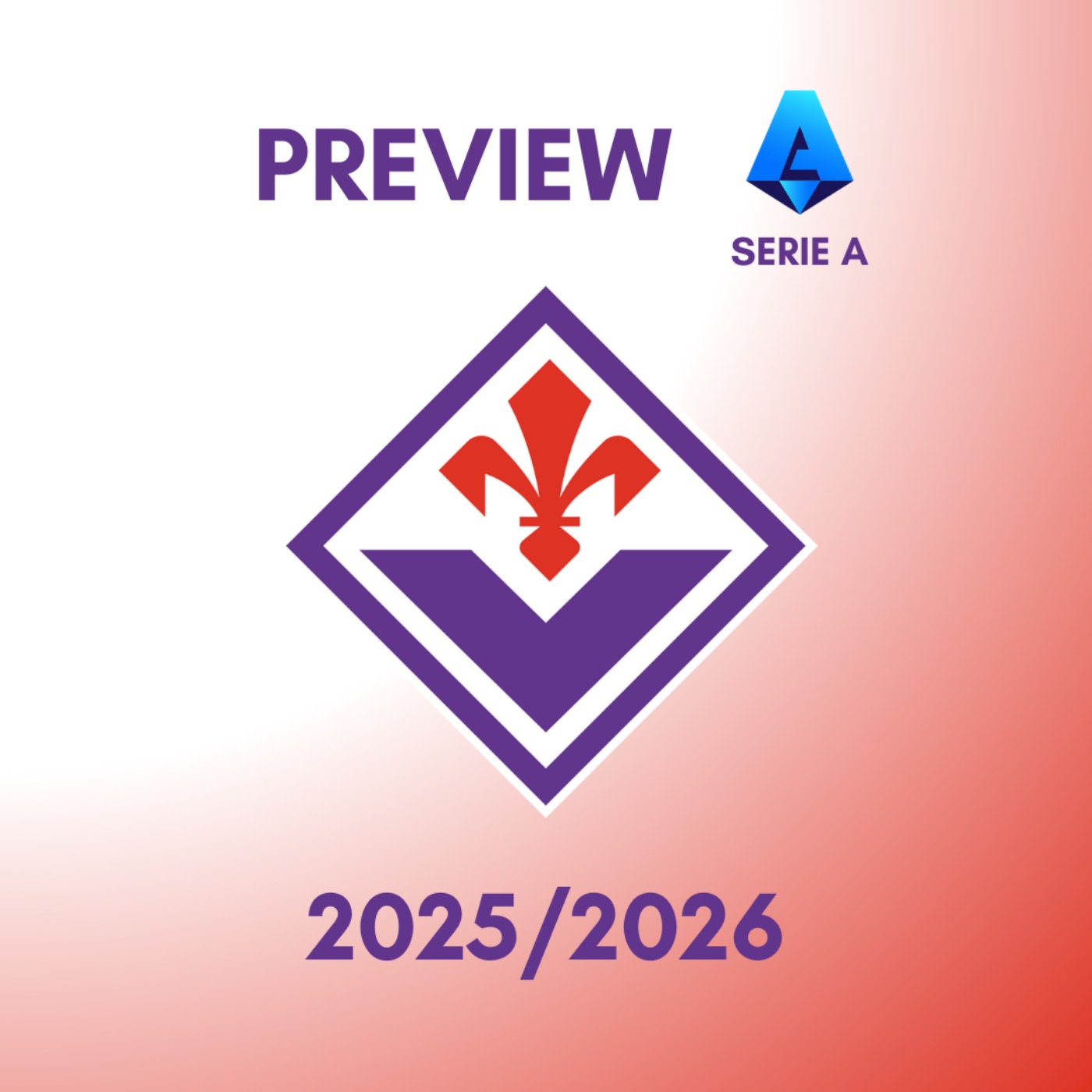 Preview Serie A 2025/2026: Fiorentina Preview Serie A 2025/2026: Fiorentina