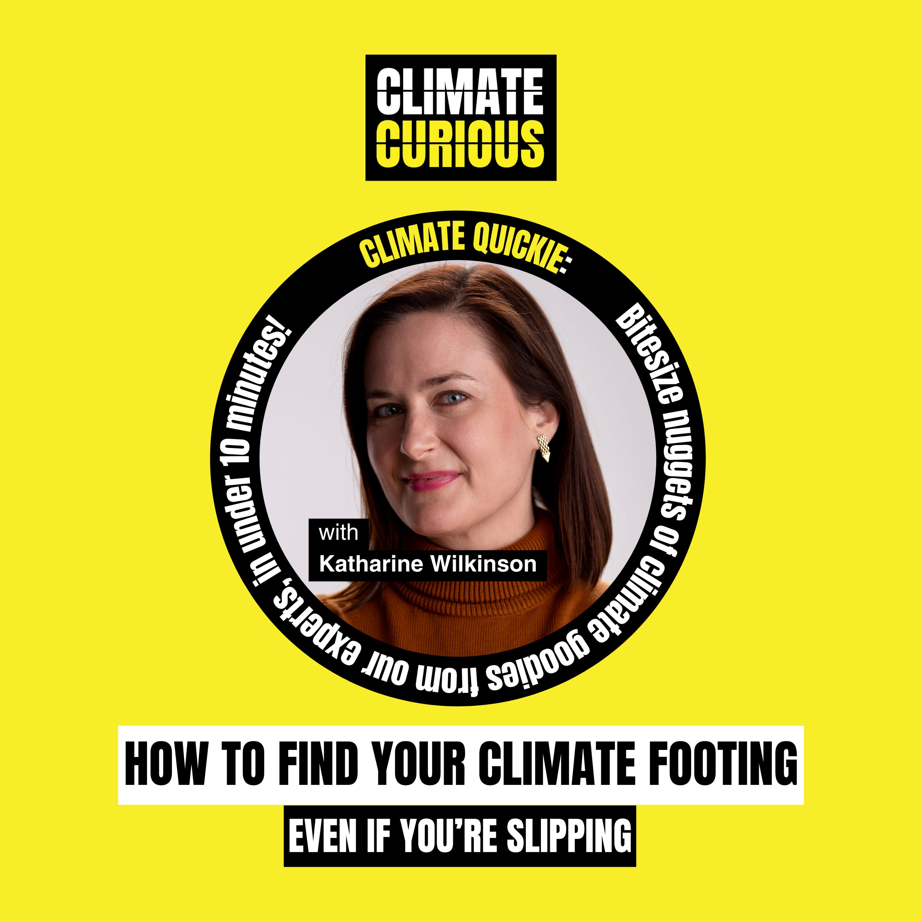 How to find your climate footing (even if you're slipping)