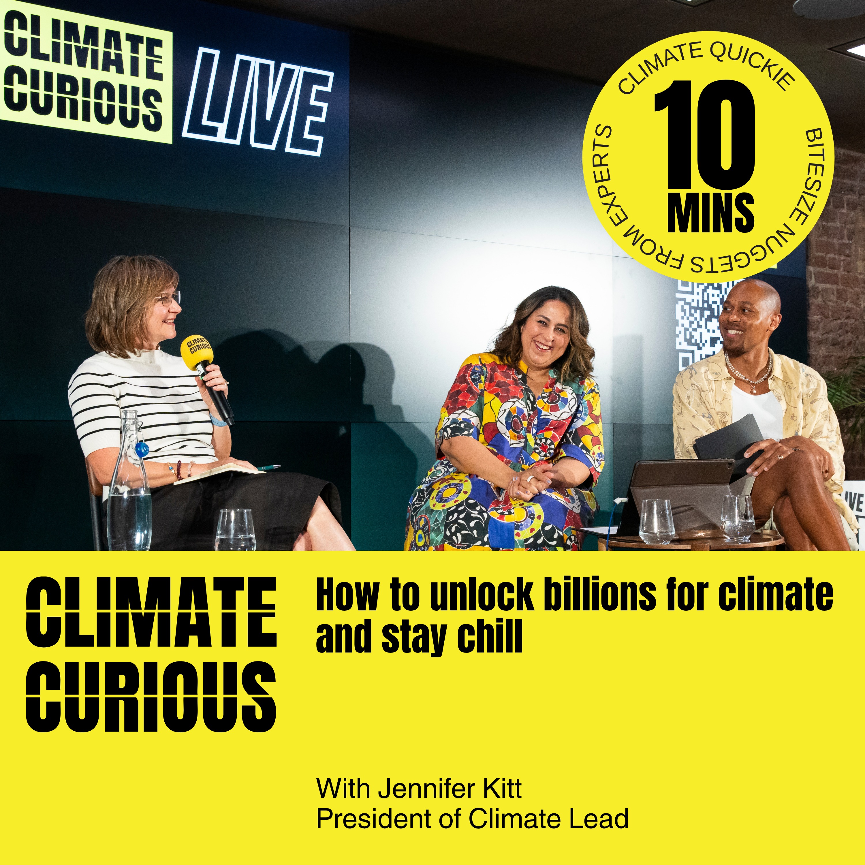 How to unlock billions for climate and stay chill, with Jennifer Kitt episode artwork