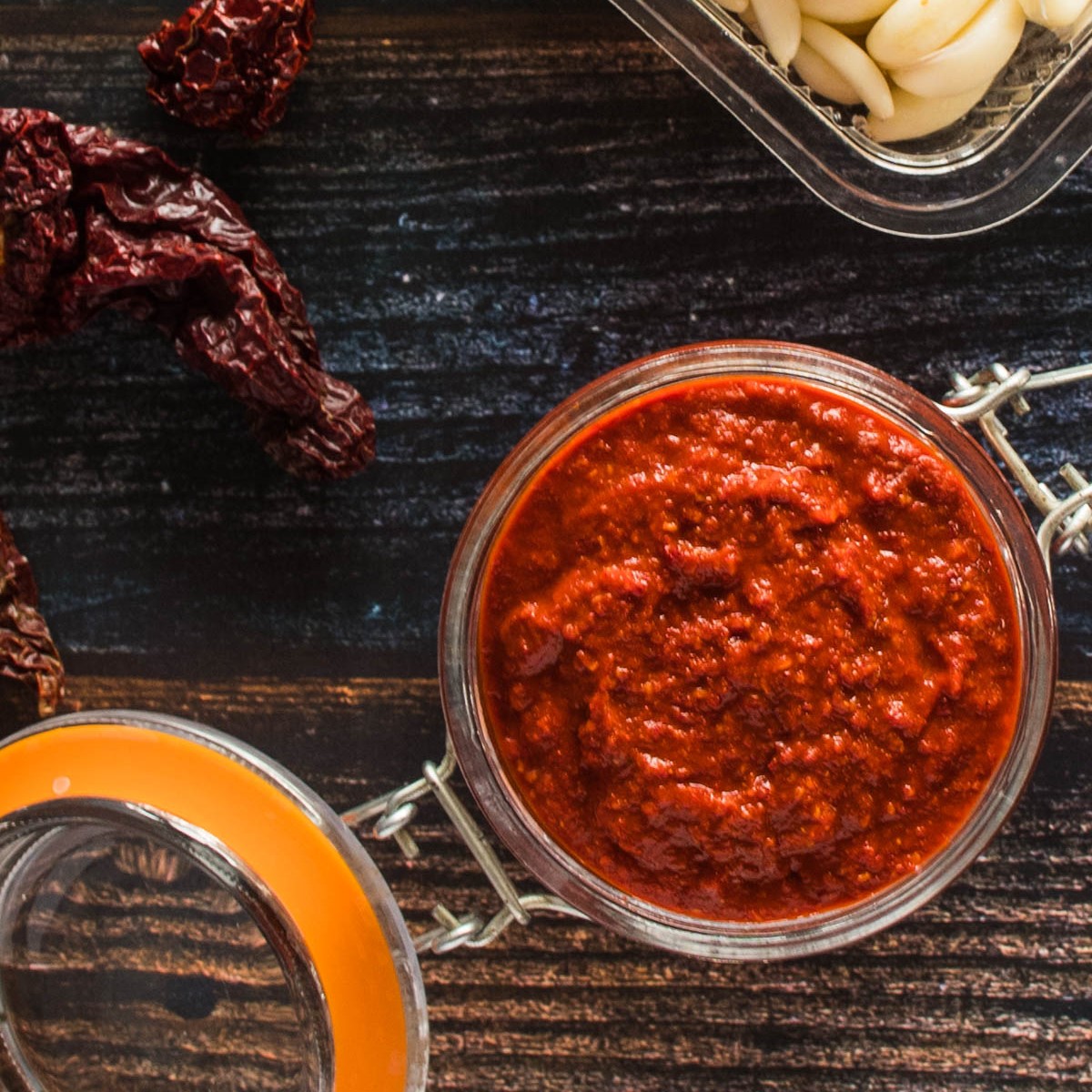 207 - Red Chilli Garlic Chutney for Chaat