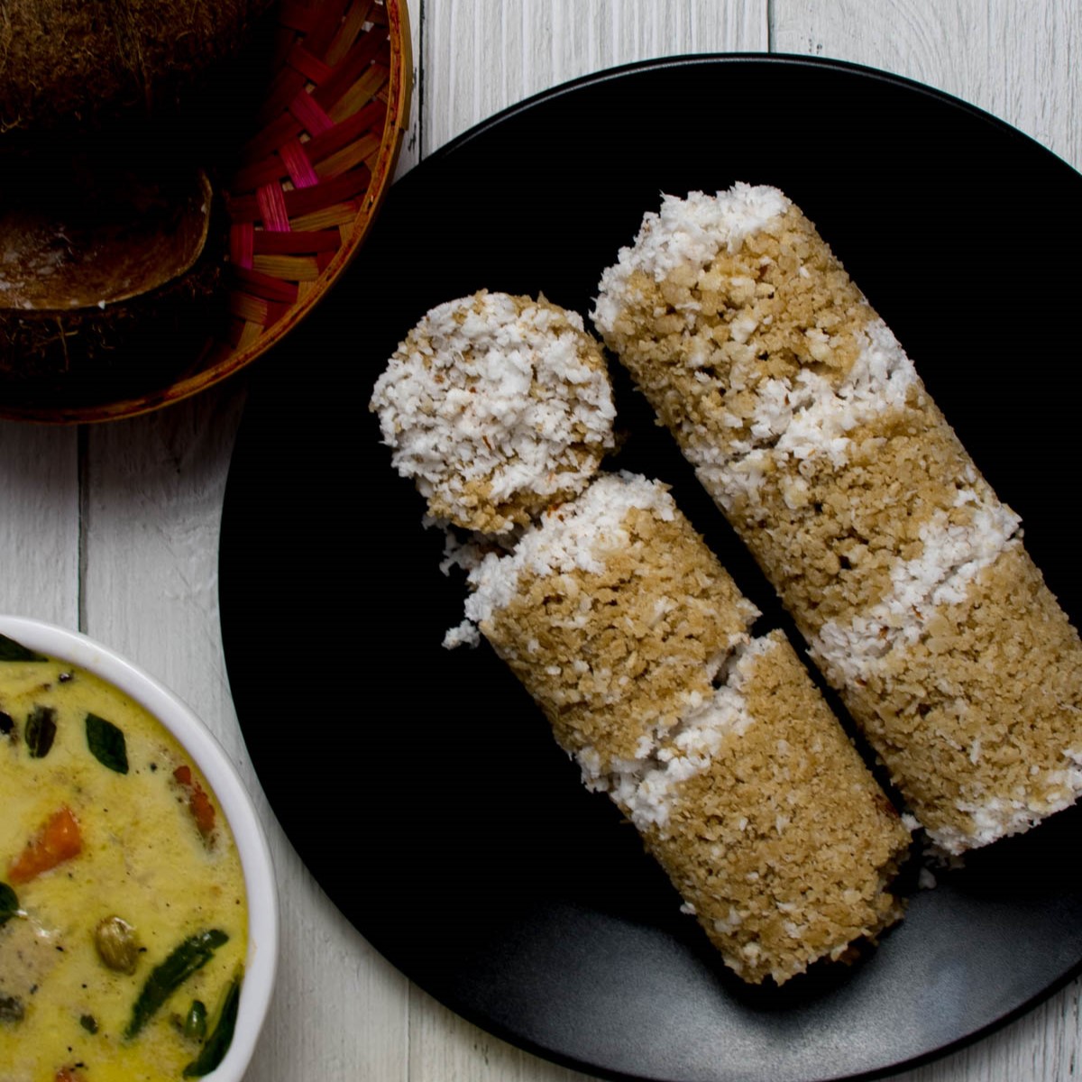 204 - Gothambu Puttu Recipe - Wheat Flour Puttu