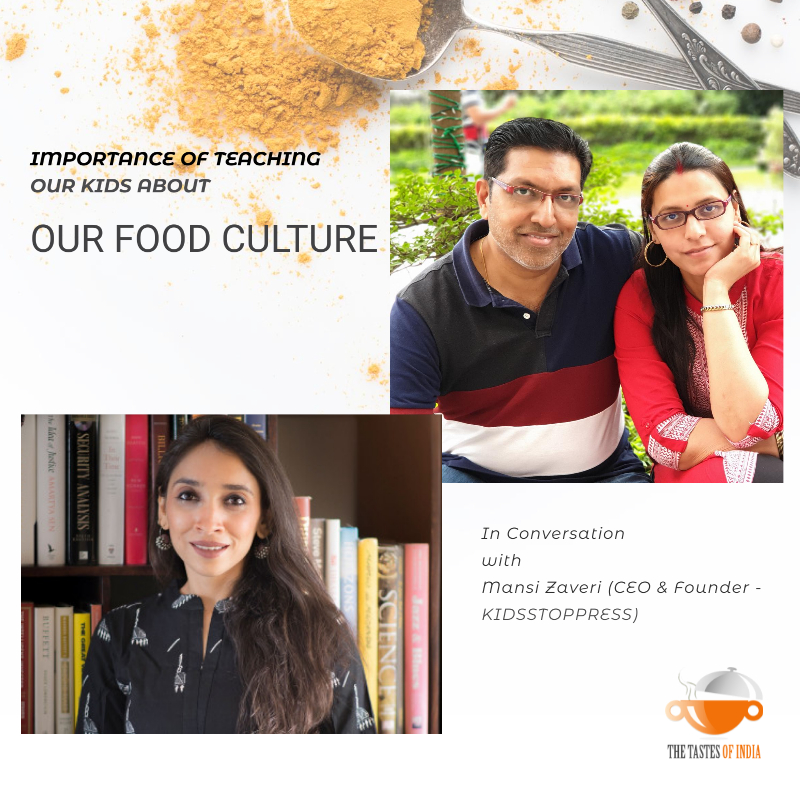The Tastes of India Podcast- Indian Recipe Podcast