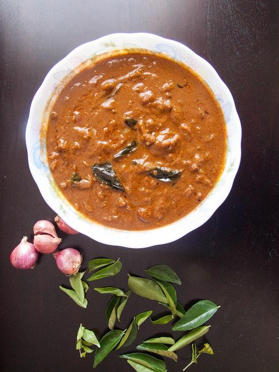 57: How to Make Ulli Theeyal Recipe - Shallots in Tamarind and Coconut Sauce