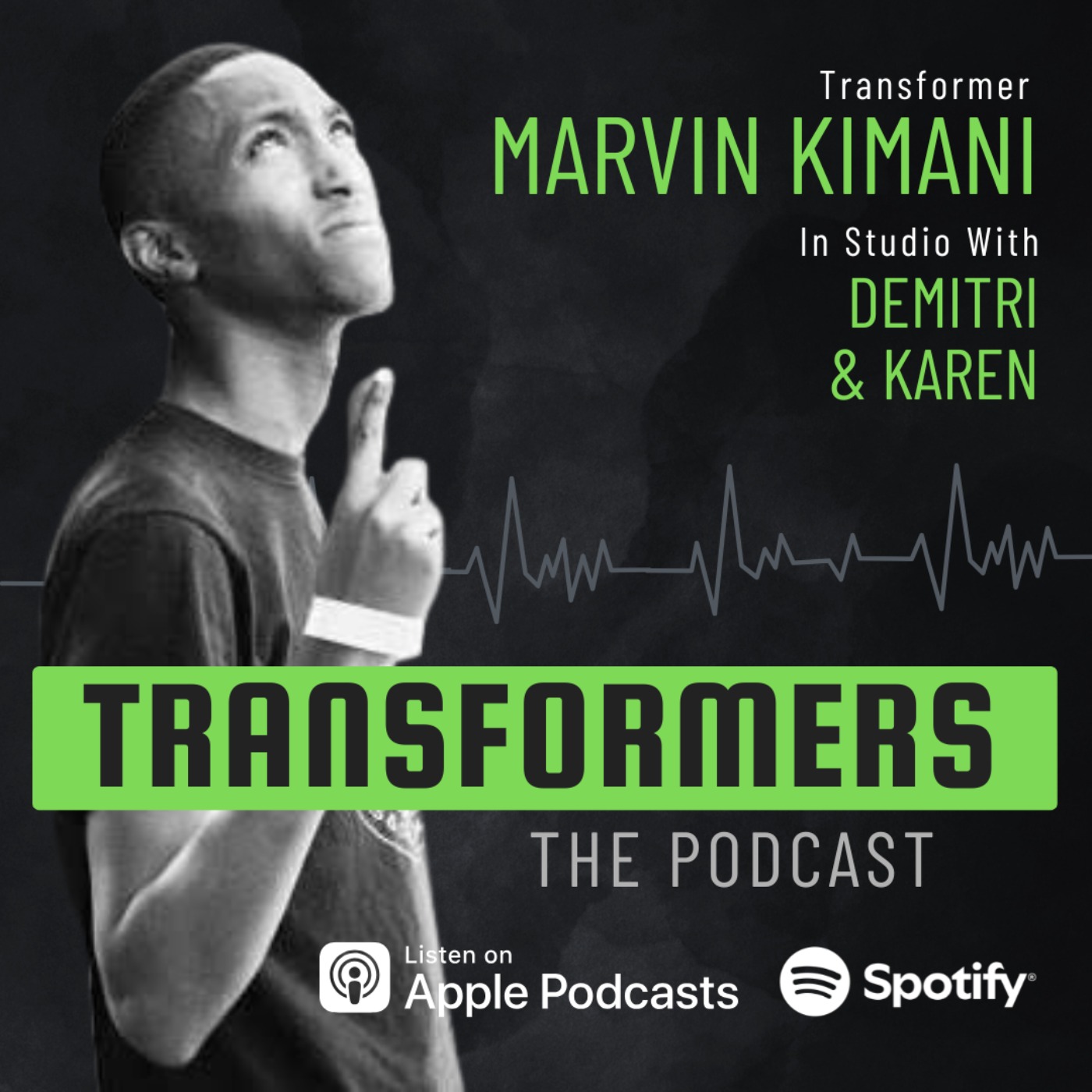 Transformers Podcast In Studio With Marvin Kimani