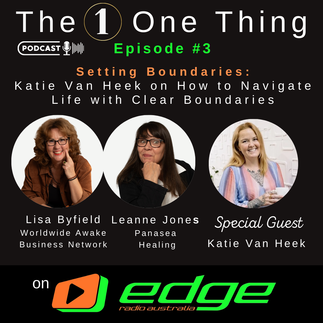 The One Thing with Lisa Byfield, Leanne Jones, and Aaron Malloy on Edge Radio Australia