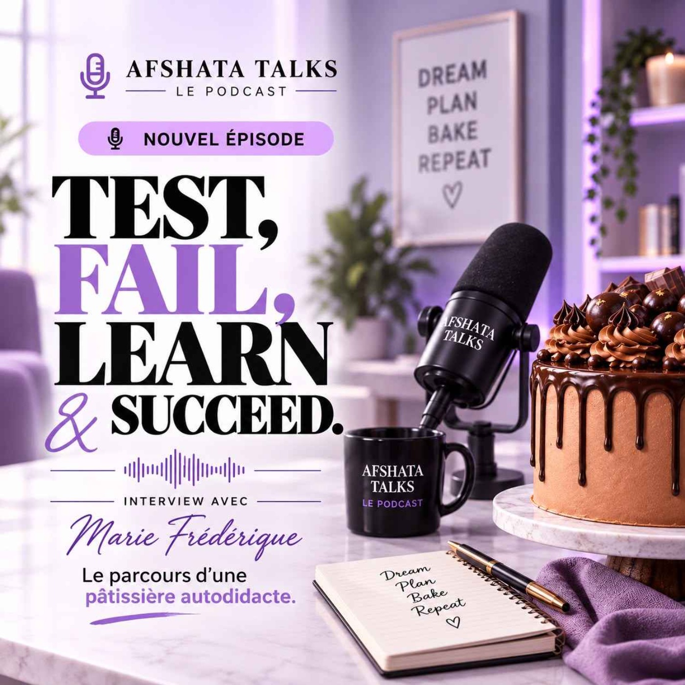 TEST, FAIL , LEARN and SUCCEED episode artwork