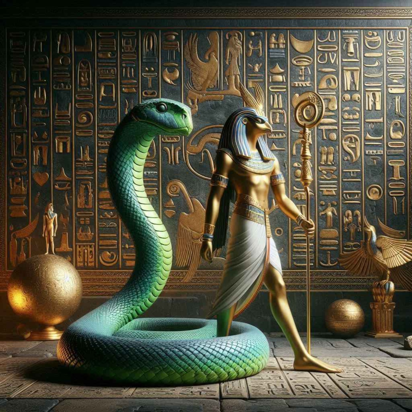 فراتر از ابلیسک: این قسمت 9، مار، انار
