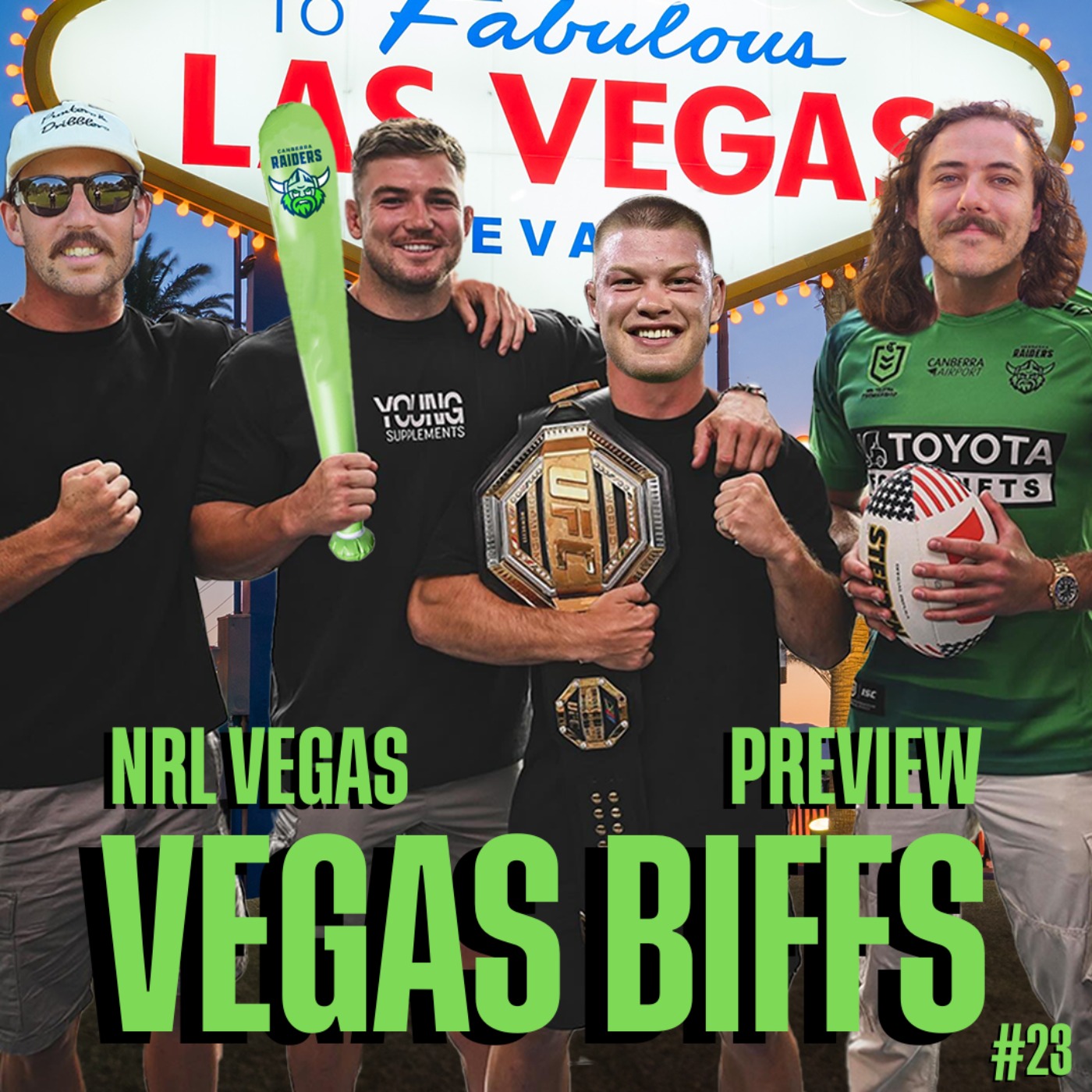 #23 - NRL Vegas 2025 Preview, Broncos win Pre-Season challenge, Rabbitohs injury dramas & Raiders biffs