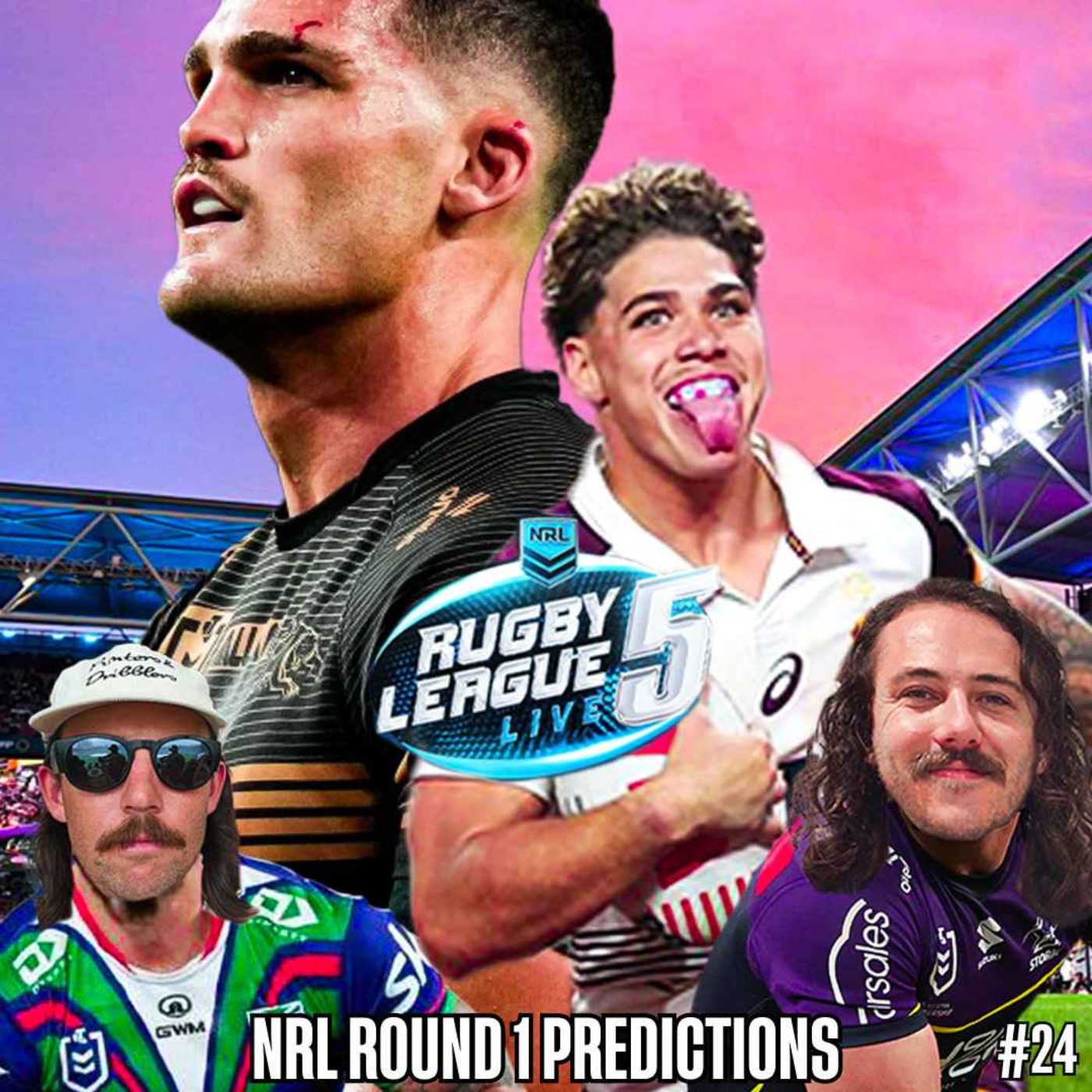 #24 - NRL Round 1 Predictions, Vegas Recap and Rugby League Live 5 announced, who will be on the cover?