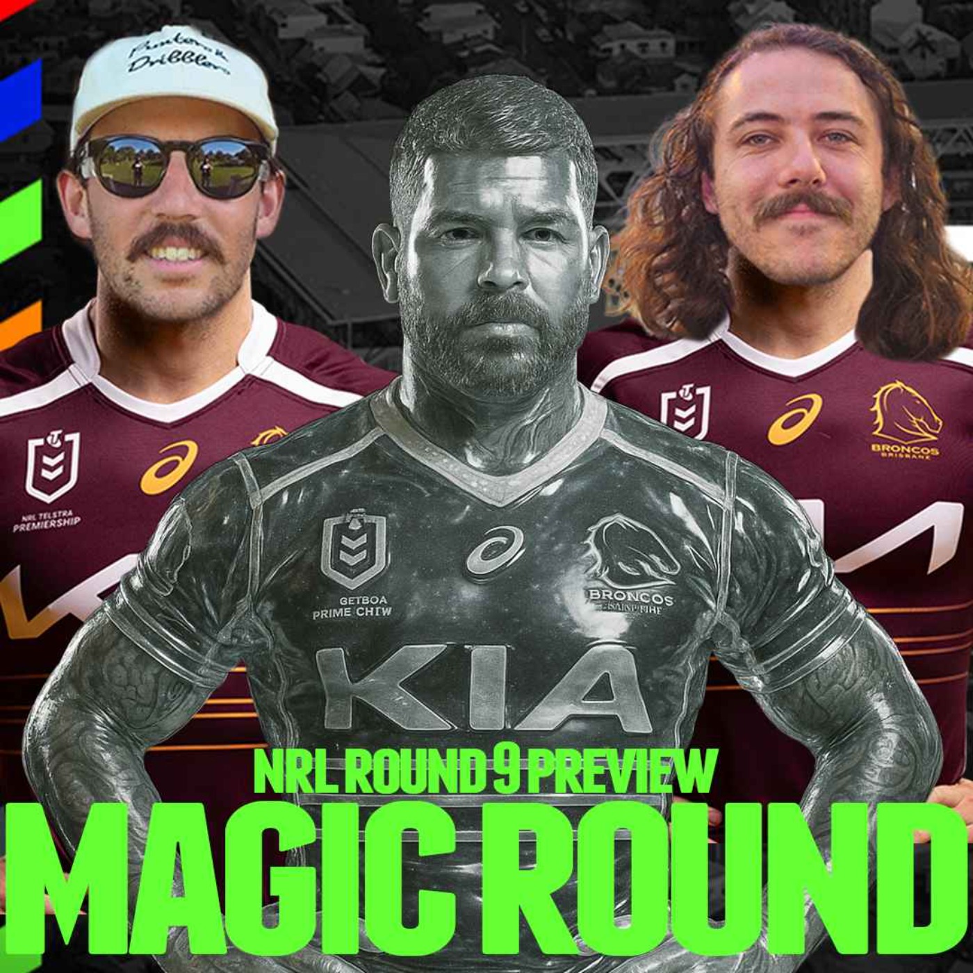 #32 - NRL Magic Round Preview, 18 Sin bins in round 8 & Build Adam Reynolds a statue