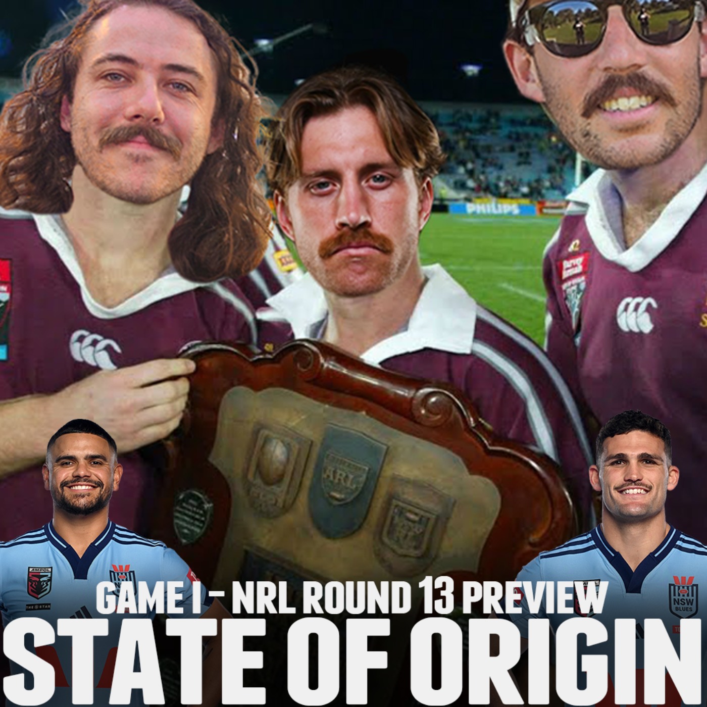 #36 - State of Origin game 1 preview, NRL Round 13 tips, Gus Gould for PM & Galvin to the Bulldogs