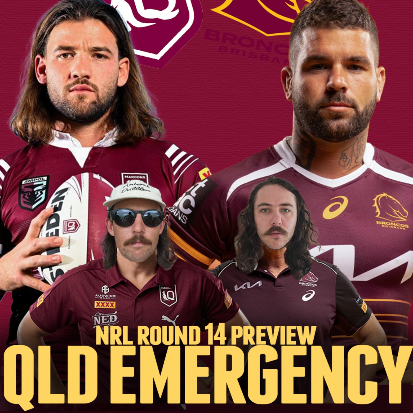 #37 - NRL ROUND 14 PREVIEW, QUEENSLAND IN STATE OF EMERGENCY AND IS DCE GONE?