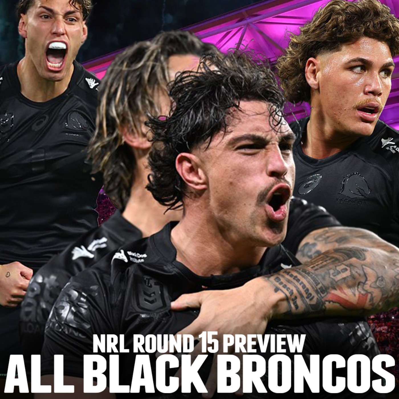 #38 - ALL BLACK BRONCOS WIN THE COMP, NRL Round 15 Preview, DCE DROPPED & Munster QLD Captain