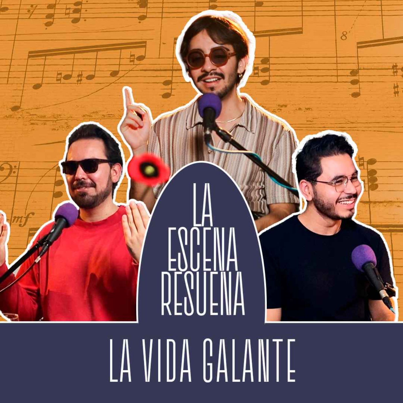 #34 LA VIDA GALANTE | La importancia de la Merch, Confiar en tu productor. episode artwork