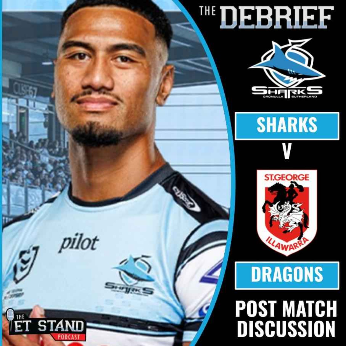 Cronulla Sharks vs Dragons Debrief | NRL Round 14 episode artwork
