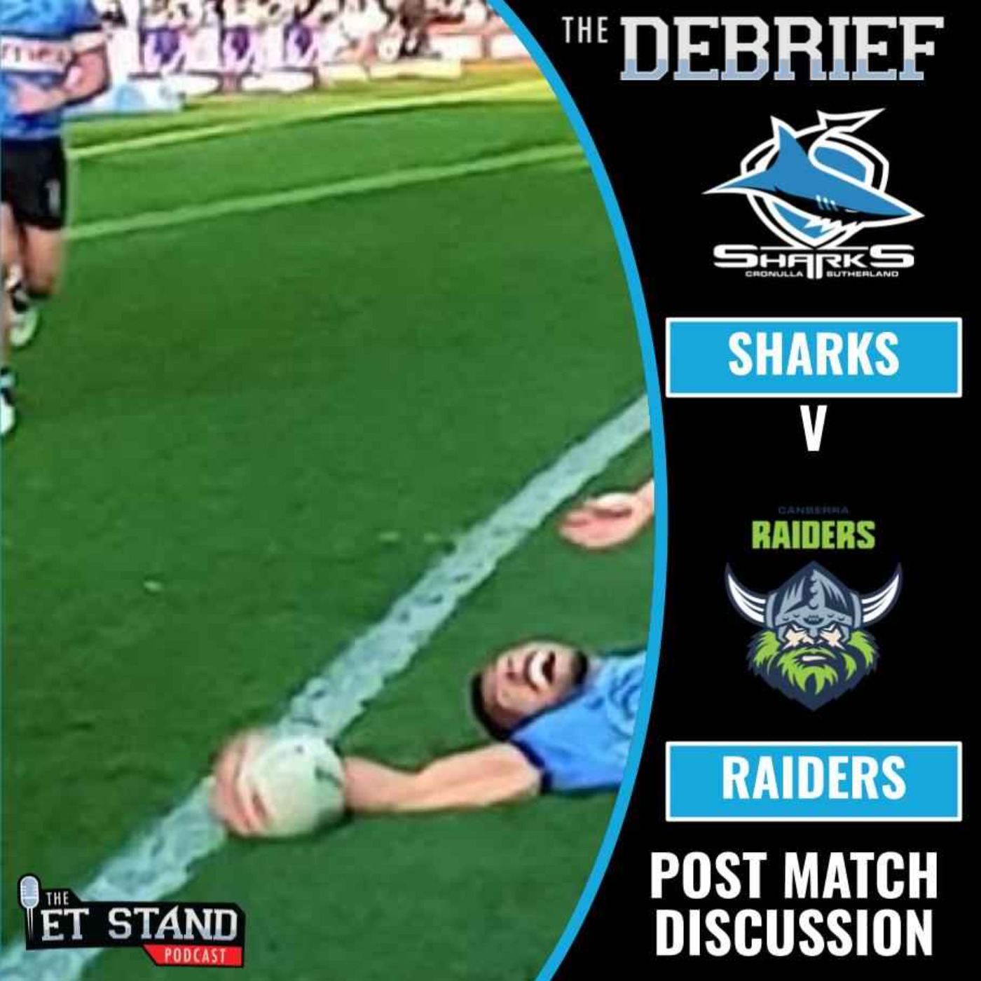 SHARKS v RAIDERS Rd #24 2026 episode artwork