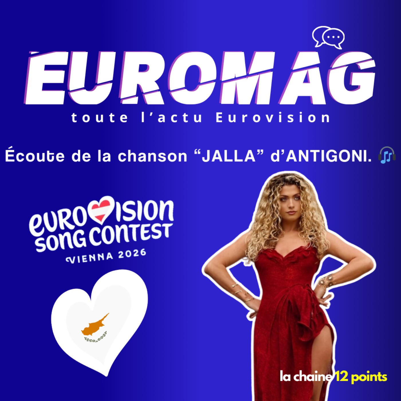 Écoute de la chanson “JALLA” d’ANTIGONI. 🎧