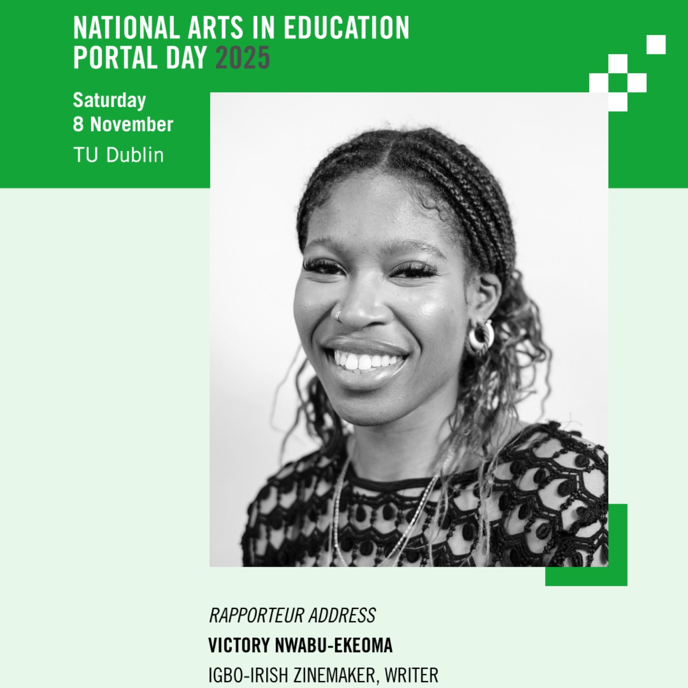 S03: E05: Victory Nwabu-Ekeoma | Rapporteur Address | National Arts in Education Portal Day 2025 episode artwork
