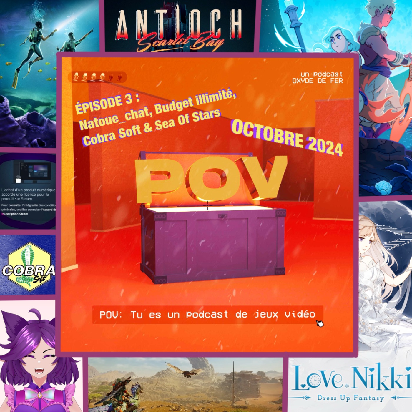 Episode 3 (avec Natoue_Chat) – Budget illimité, Cobra Soft & Sea Of Stars