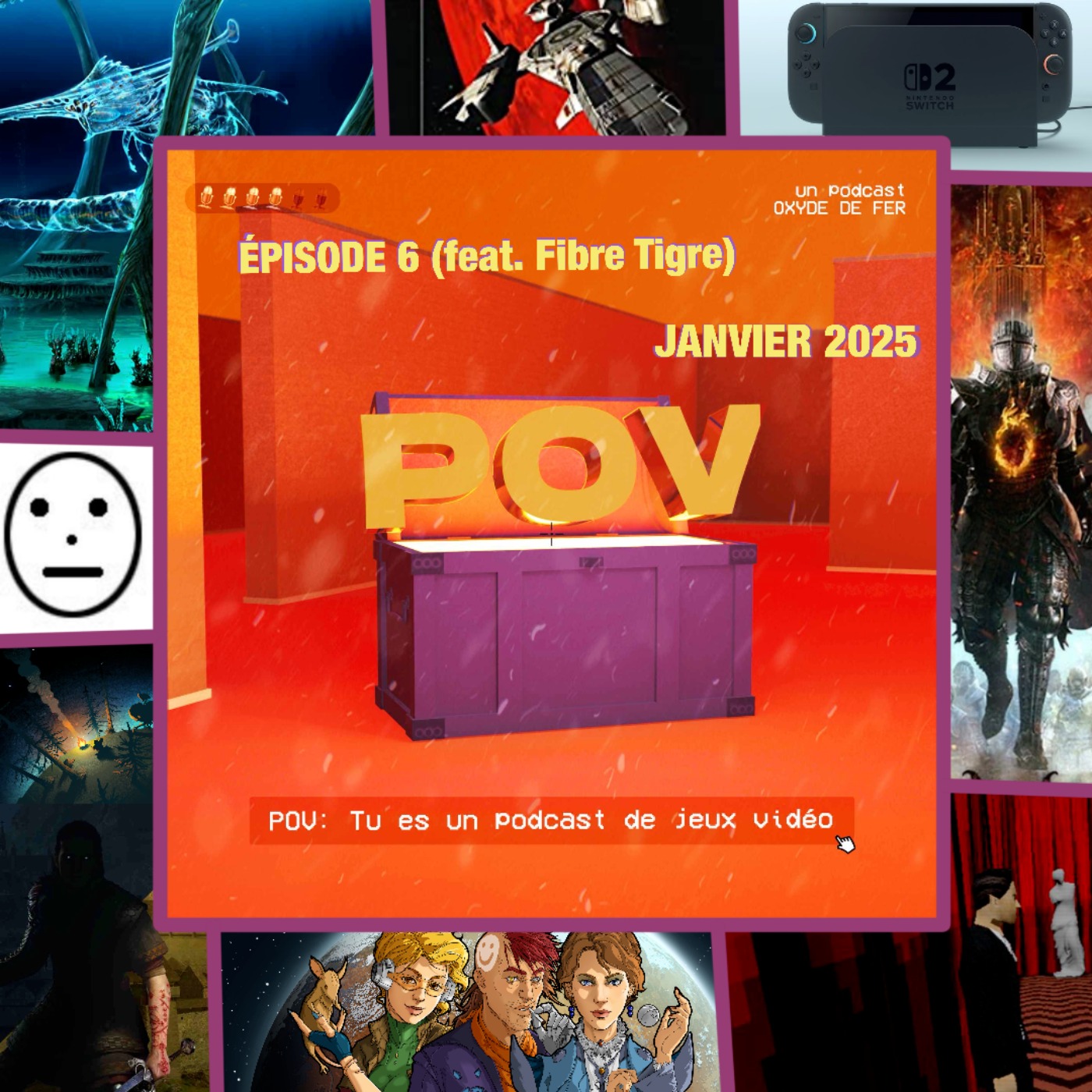 Episode 6 (avec Fibre Tigre) – Boucle de gameplay, Switch 2, David Lynch & Rimworld