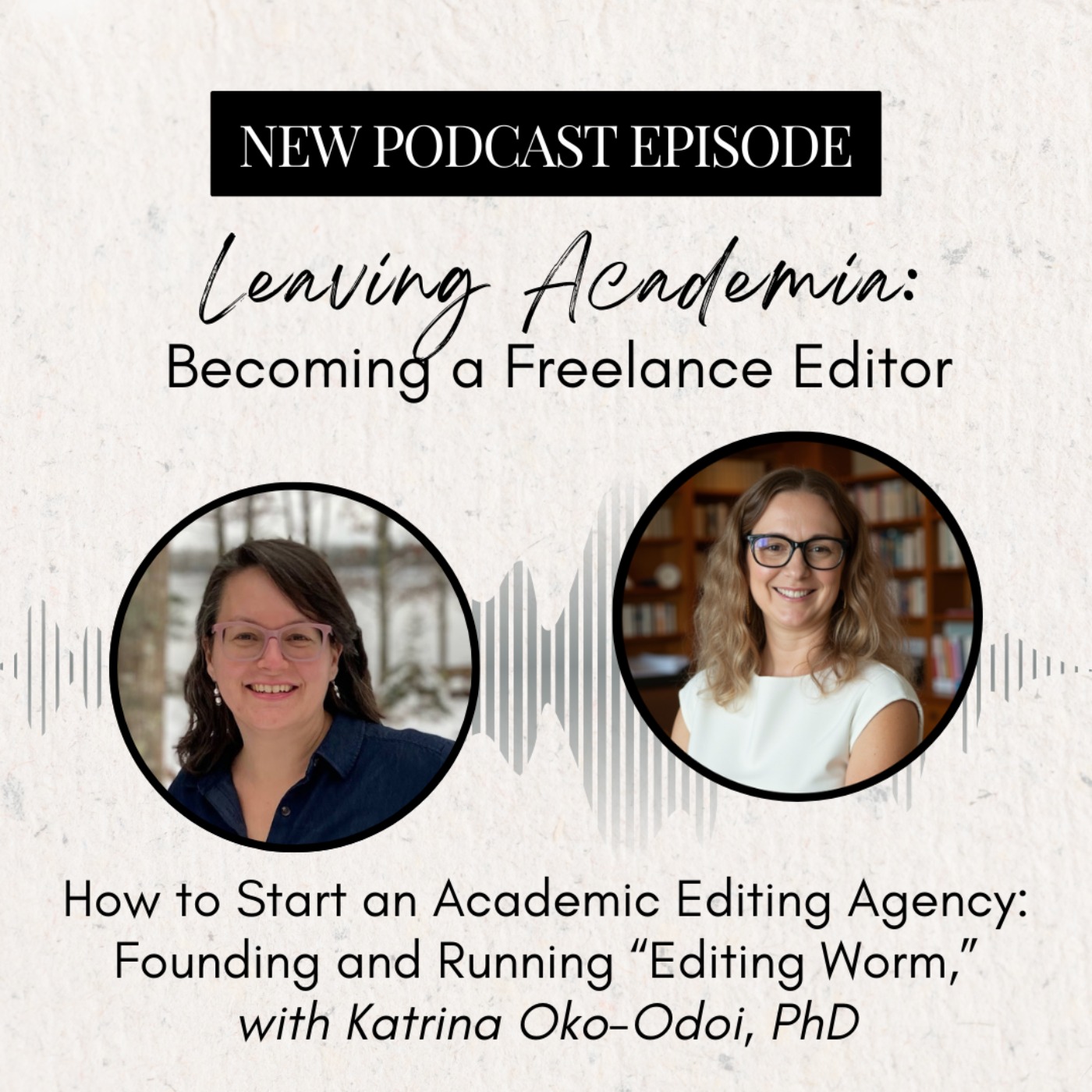How to Start an Academic Editing Agency: Founding and Building “Editing Worm” episode artwork