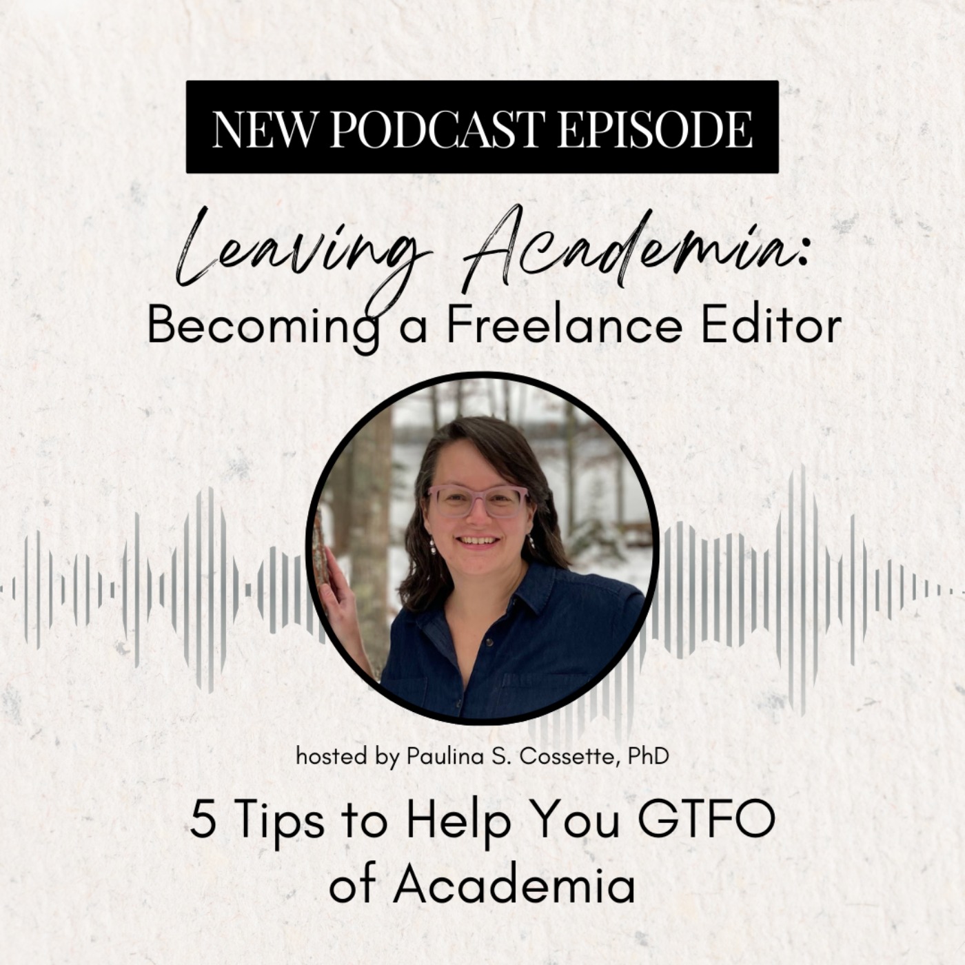 5 Tips to Help You GTFO of Academia episode artwork