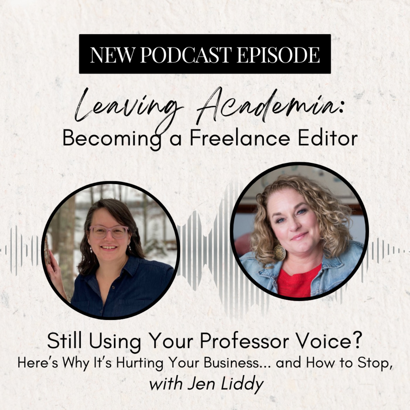 Still Using Your Professor Voice? Here's Why It's Hurting Your Business... and How to Stop episode artwork
