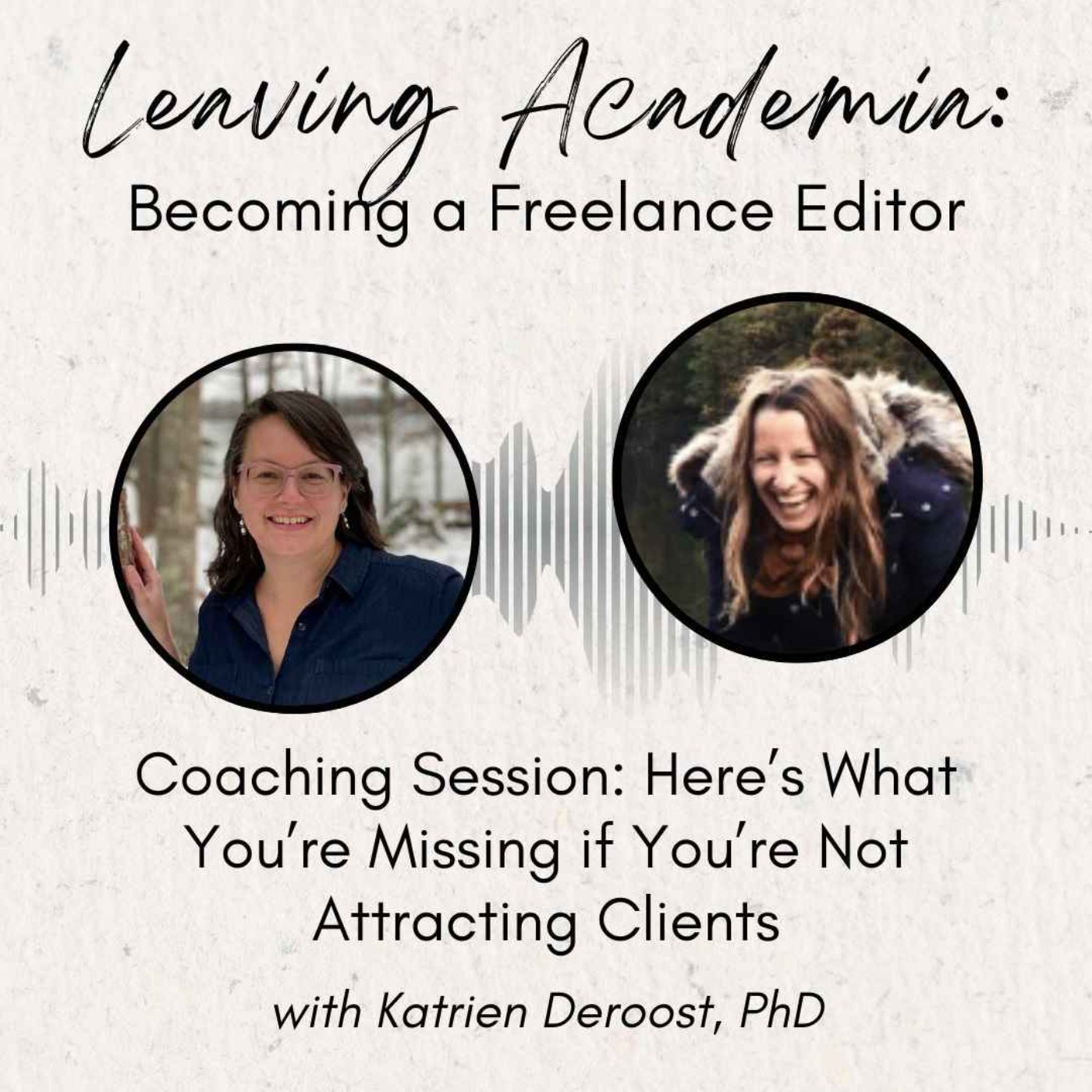 Coaching Session: Here's what you're missing if you're not attracting clients episode artwork