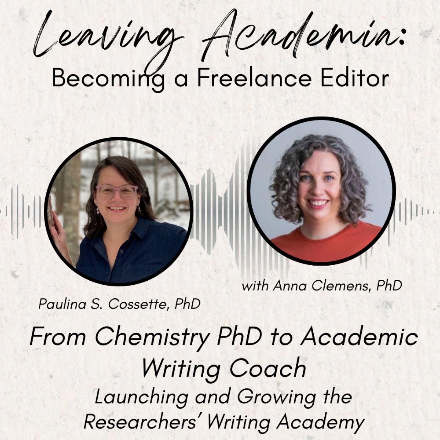 From Chemistry PhD to Academic Writing Coach: Launching and Growing the Researchers' Writing Academy episode artwork