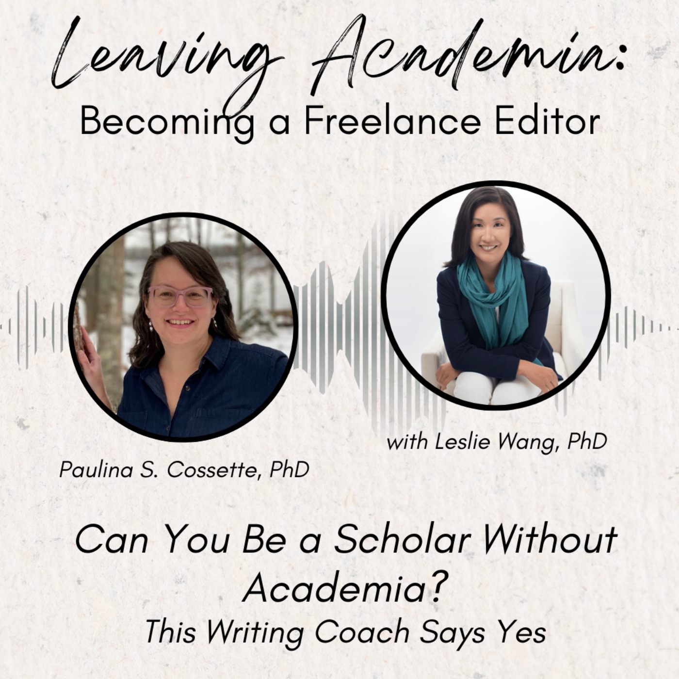 Can You Be a Scholar Without Academia? This Writing Coach Says Yes episode artwork