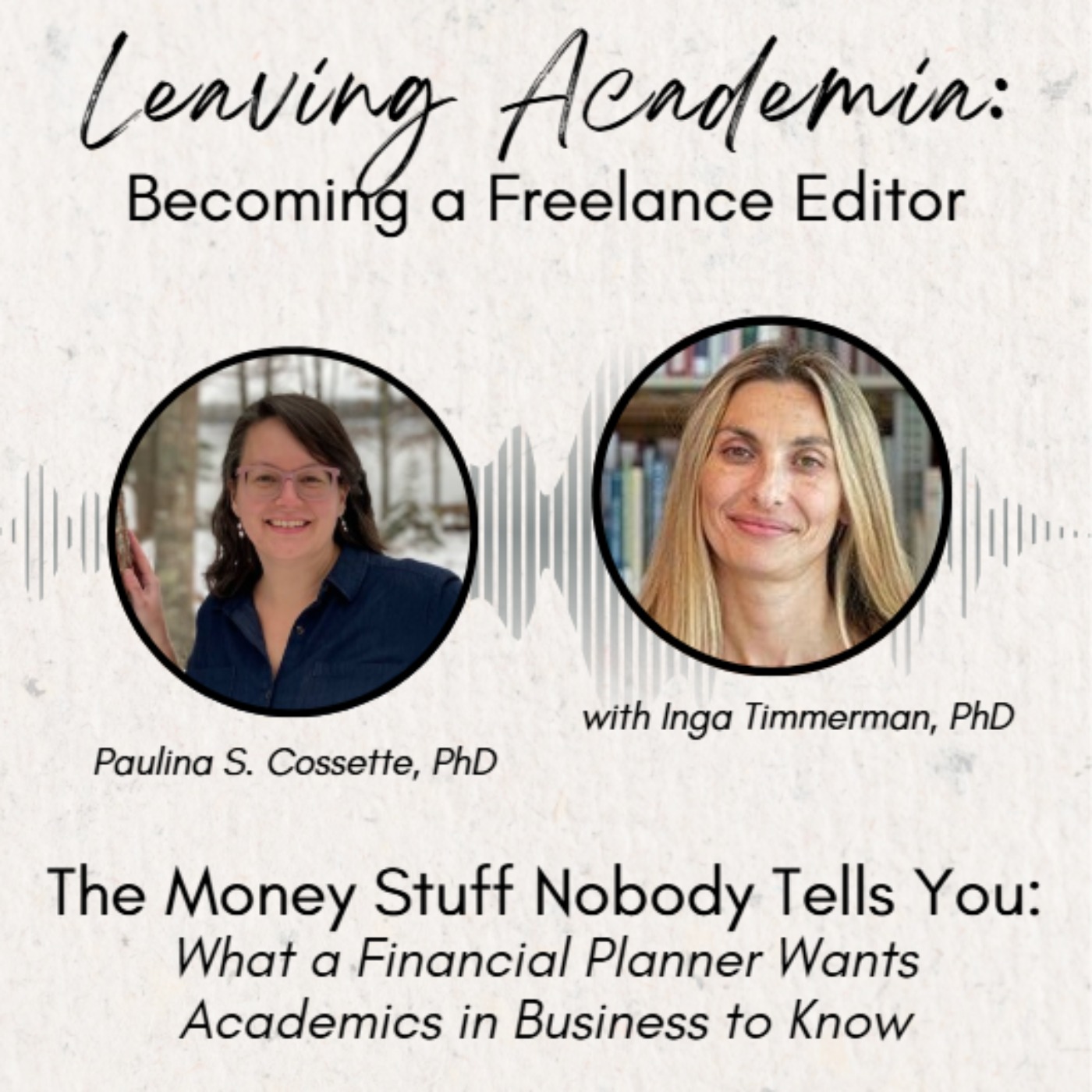 The Money Stuff Nobody Tells You: What a Financial Planner Wants Academics in Business to Know episode artwork