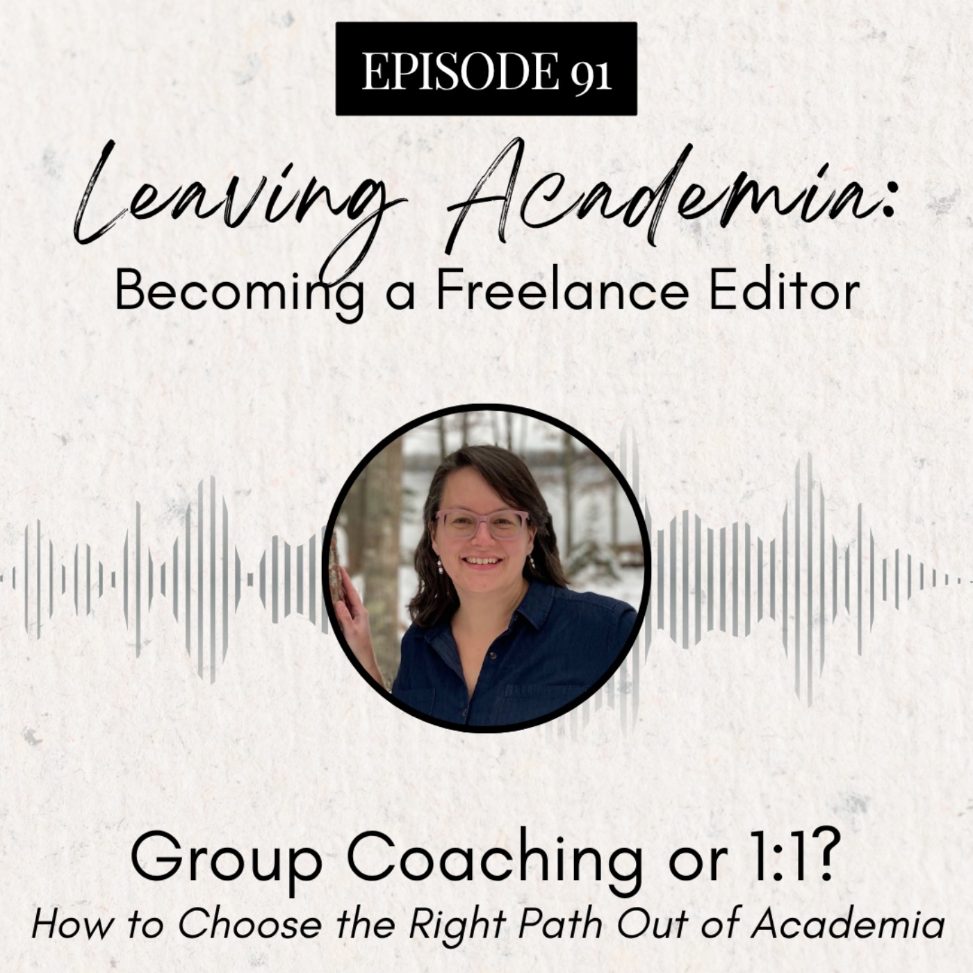 Group Coaching or 1:1? How to Choose the Right Path Out of Academia episode artwork