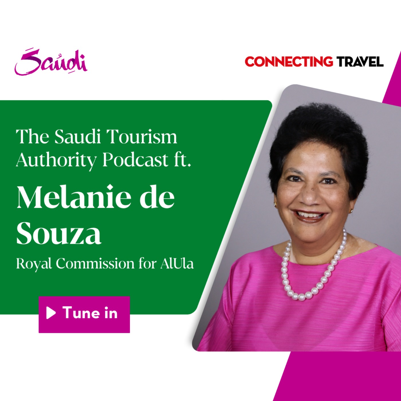 The STA Podcast ft Melanie de Souza, Destination Marketing Executive Director at AlUla in Saudi Arabia