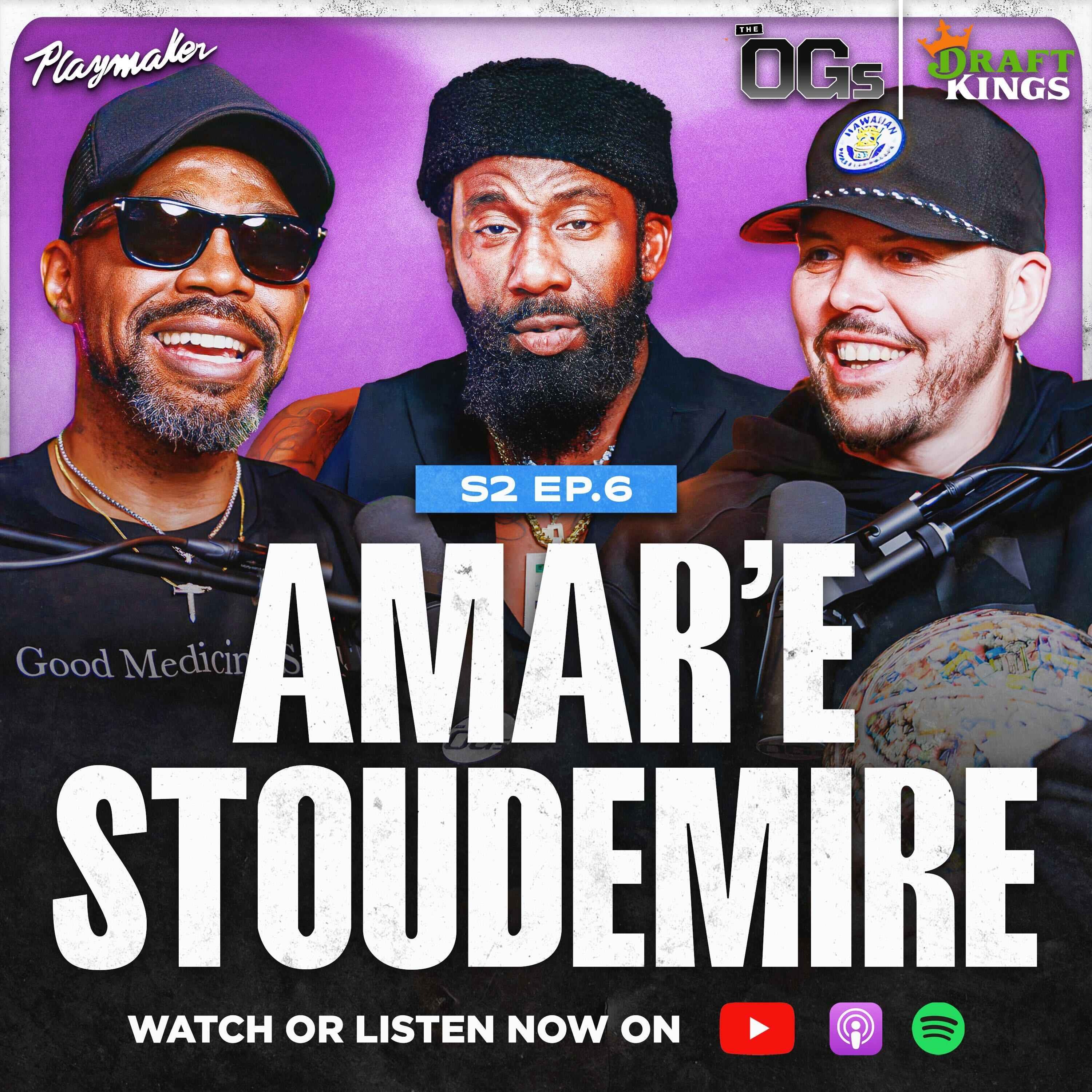 Amar’e Kept It Real On Zion, Giannis, The Knicks’ Title Hopes & Playing w/ D-Wade In Miami