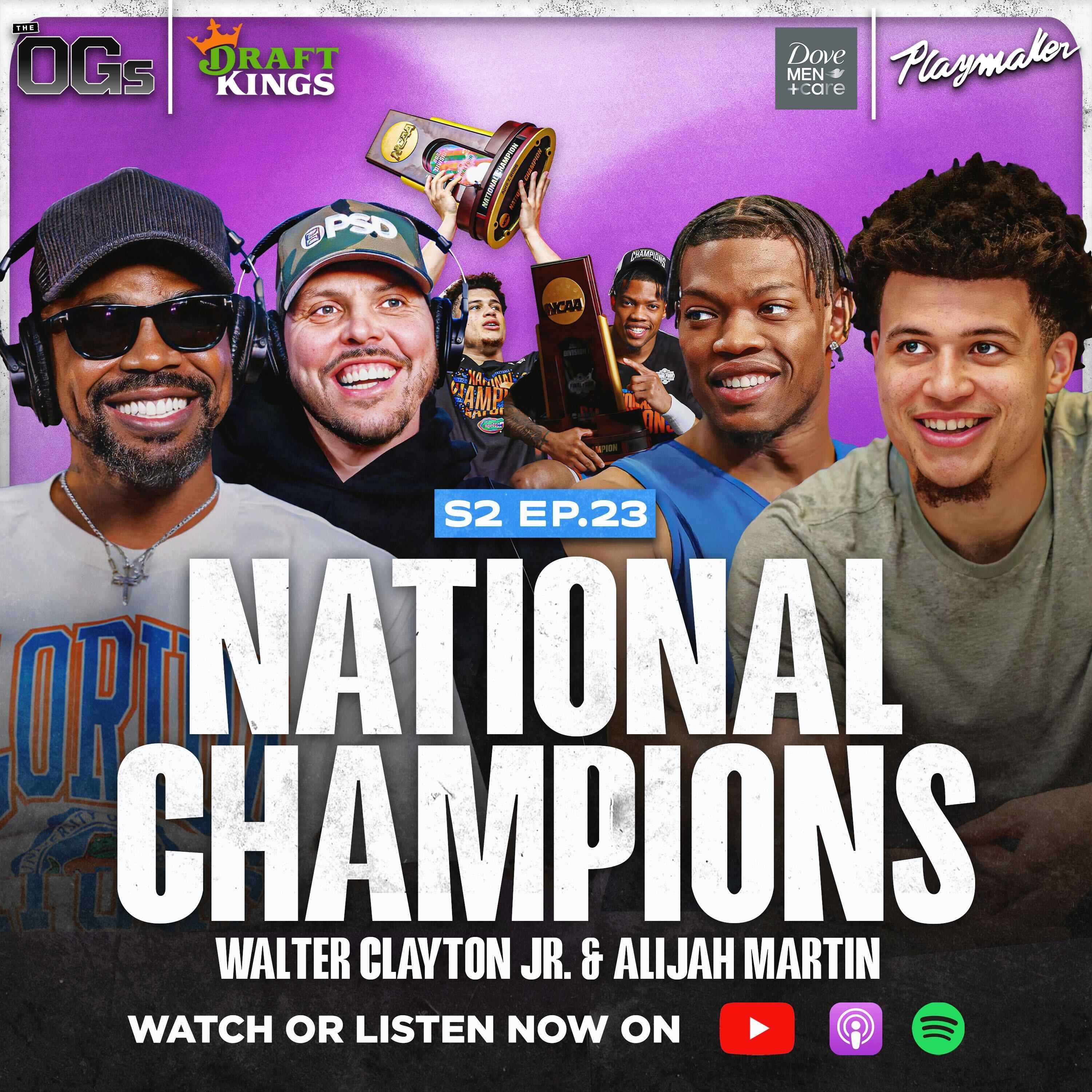 Florida Gator Champs Speak On Winning it All + Their Thoughts On Dame Lillard & Donovan Mitchell