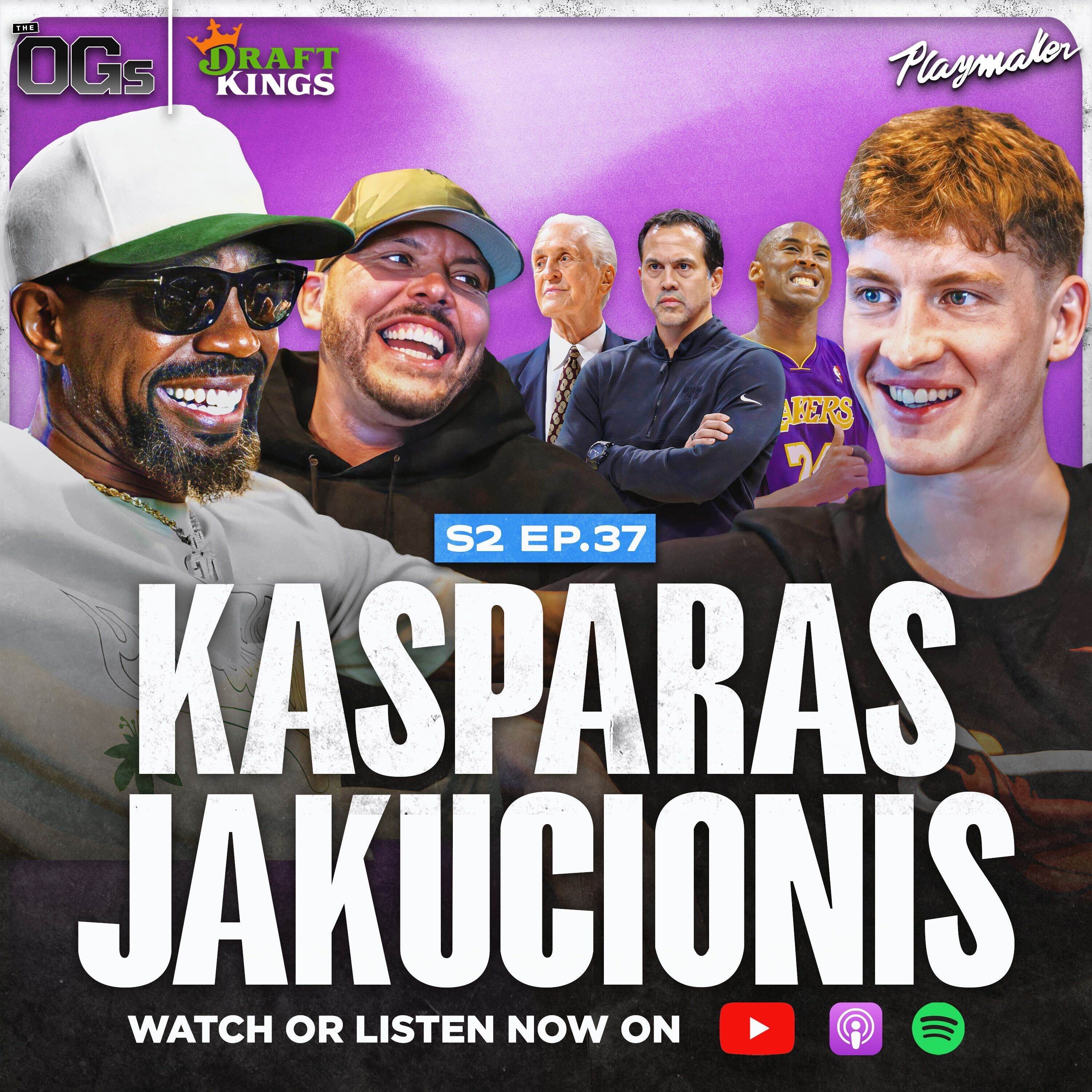 Kasparas Reveals How Coach Spo & Riley Really Are, His Rookie Year Goals & Heat Culture