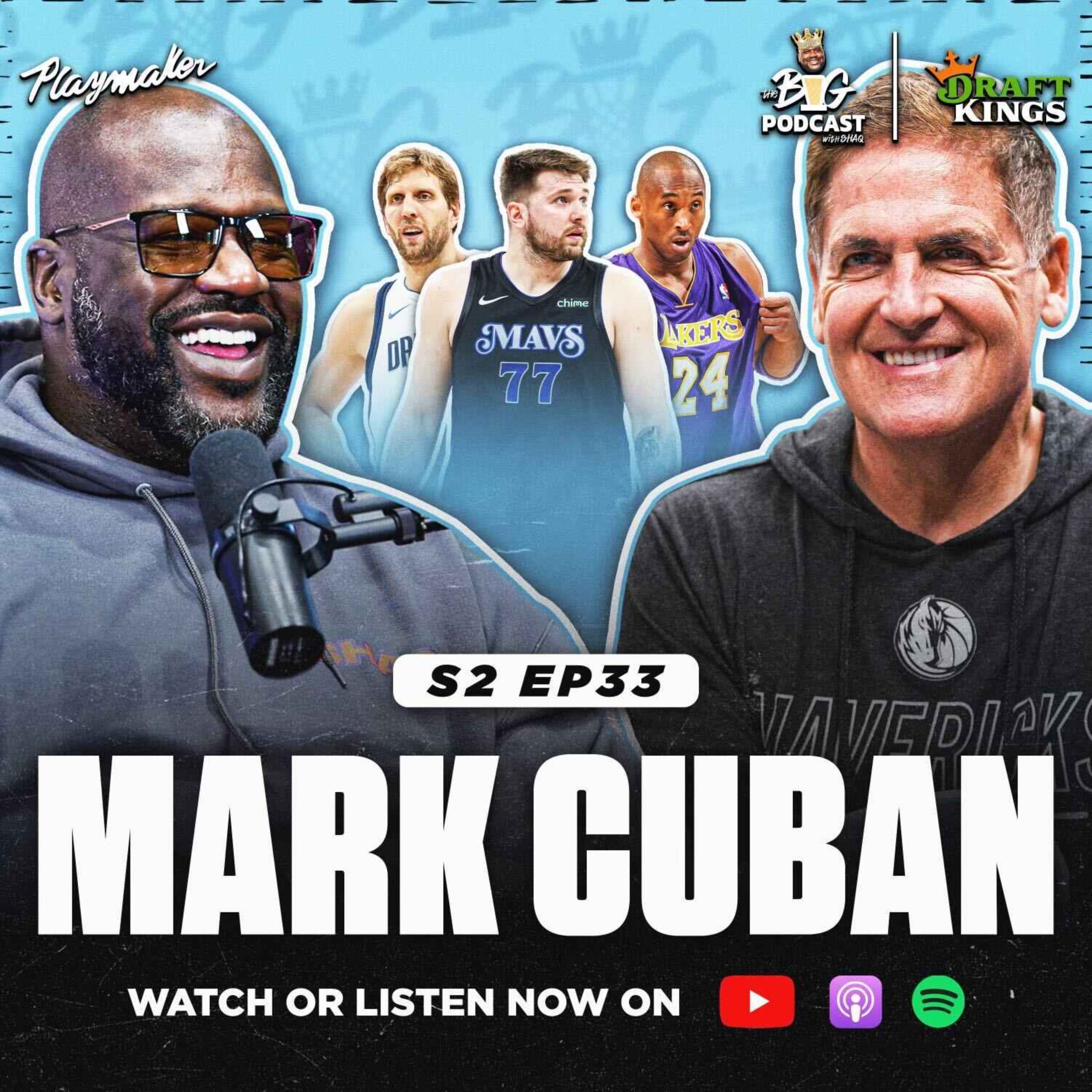 Shaq To Dallas!? Mark Cuban Shares His Take On Luka Winning A Championship & Why He Sold The Mavs