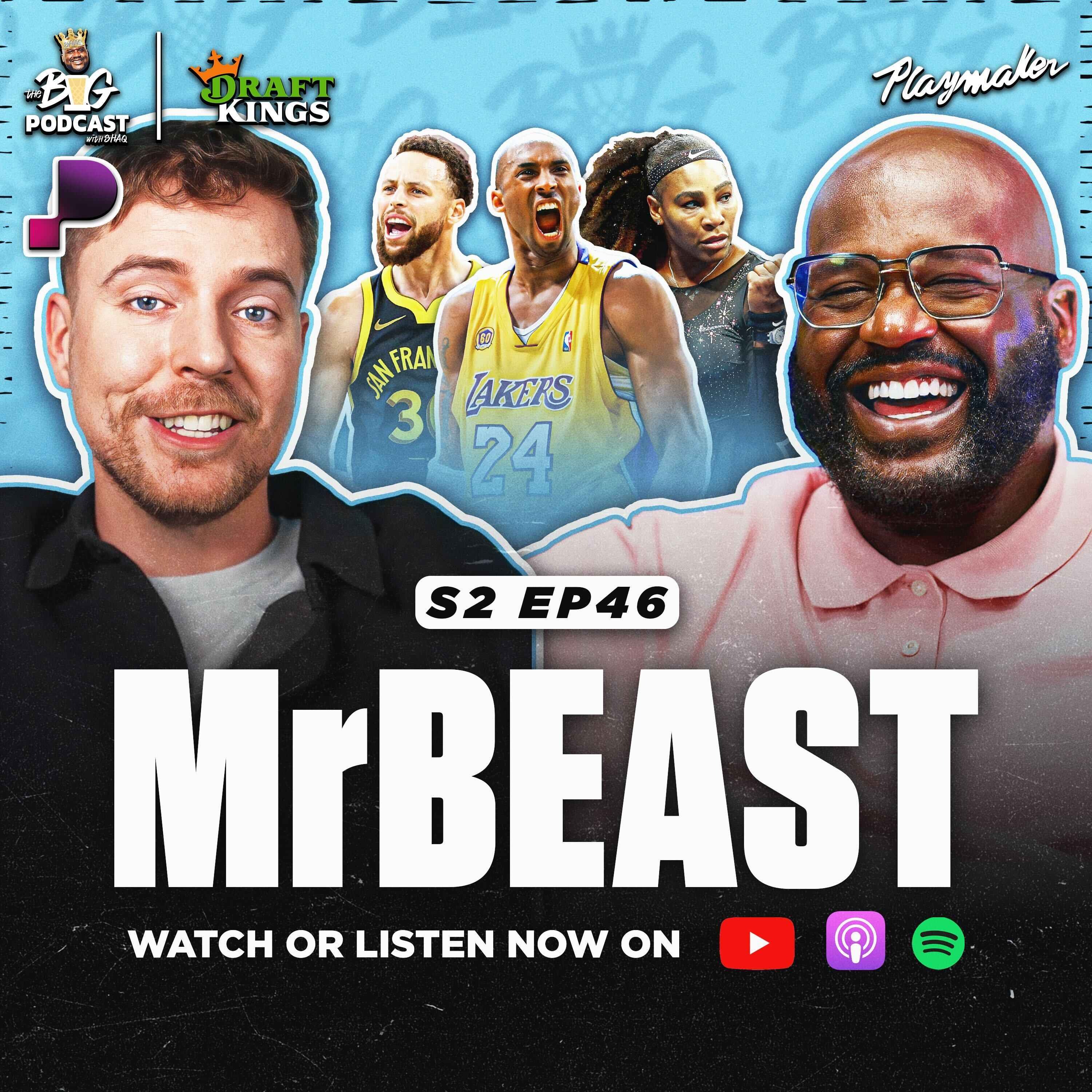 MrBeast Is Buying TikTok?! How He Plans To Break Shaq's Record & How Kobe Changed His Life