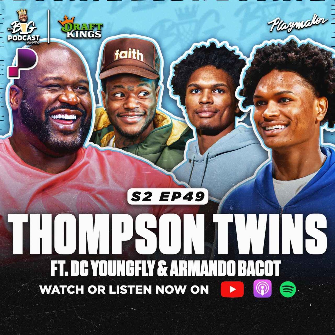 Shaq's All-Star Guests Name The Funniest NBA Player + Advice For The Thompson Twins & Armando Bacot