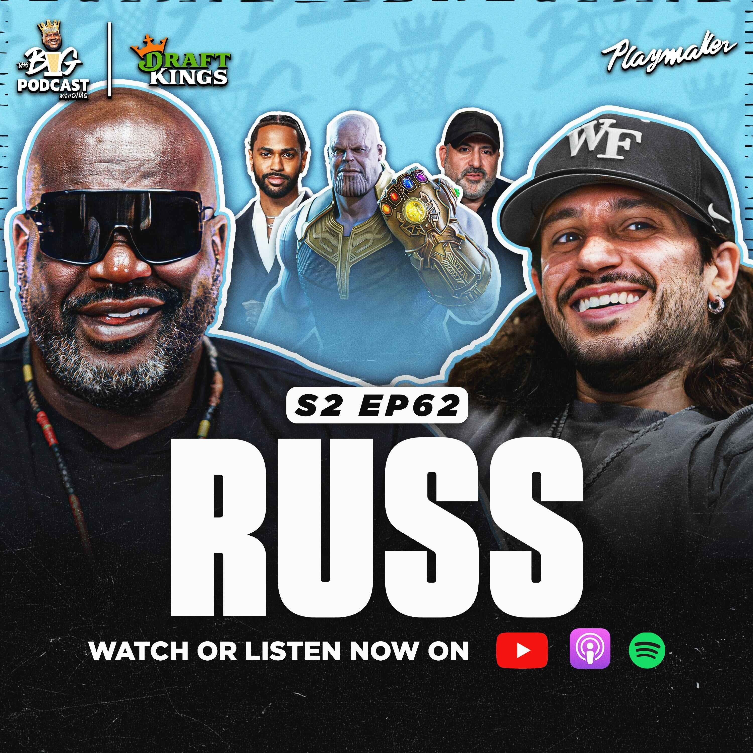 Russ Critiques Shaq’s Rap Career, Getting 20 Billion Streams + Shaq Offers Millions For The Gauntlet
