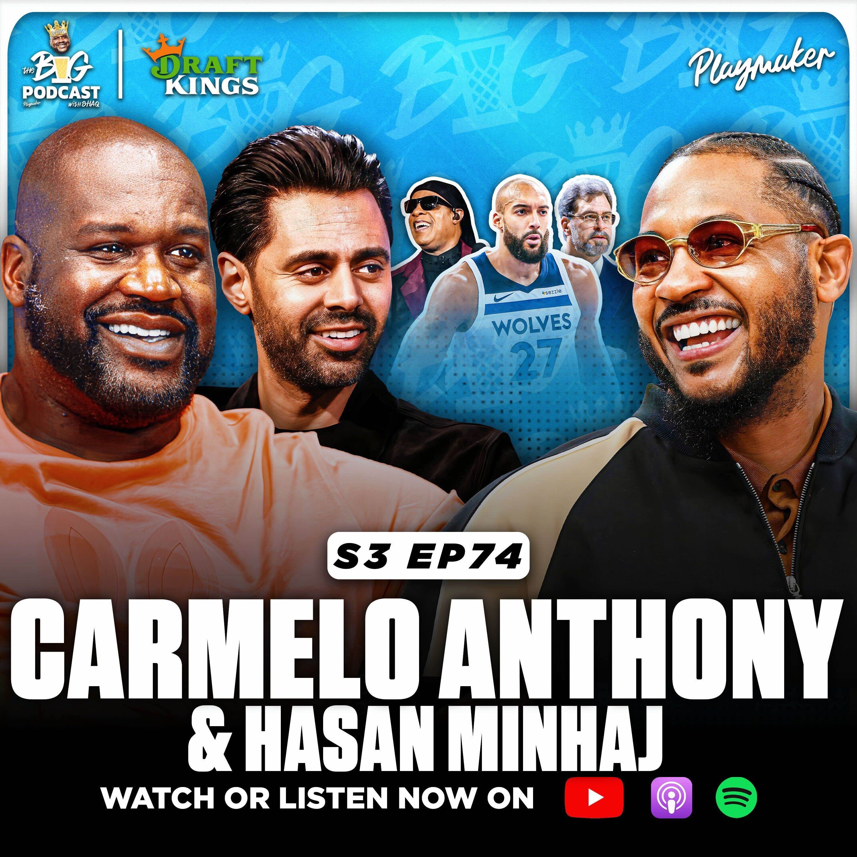 Shaq & Melo Talk Phil Jackson BEEF, GOAT Debate + If Shaq Could Play In Today's NBA Shaq & Melo Talk Phil Jackson BEEF, GOAT Debate + If Shaq Could Play In Today's NBA