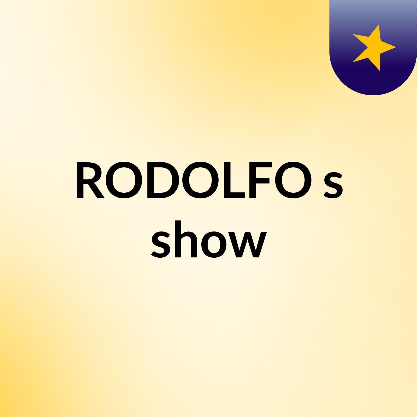 RODOLFO\'s show