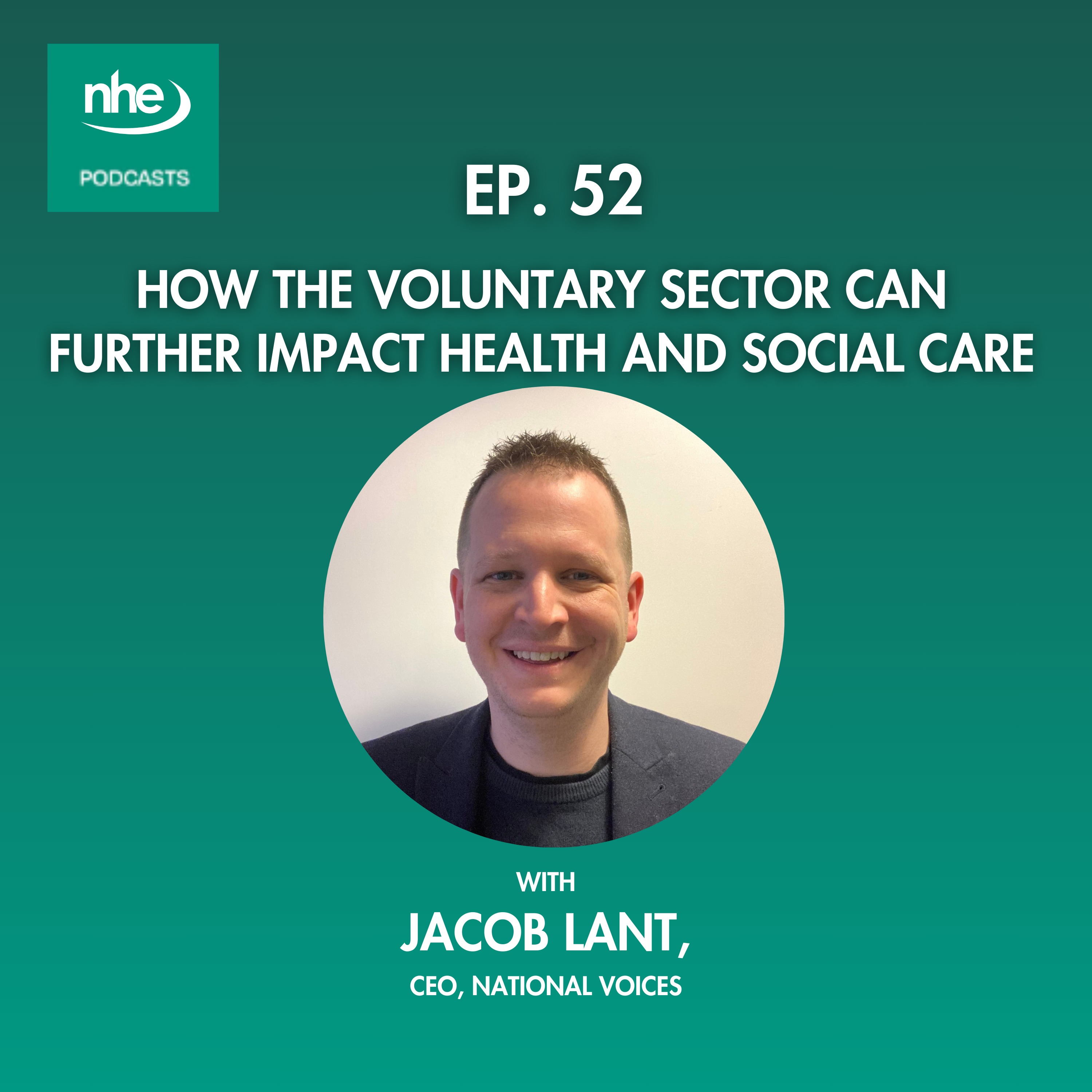 Ep 52. How the voluntary sector can further impact health and social care episode artwork