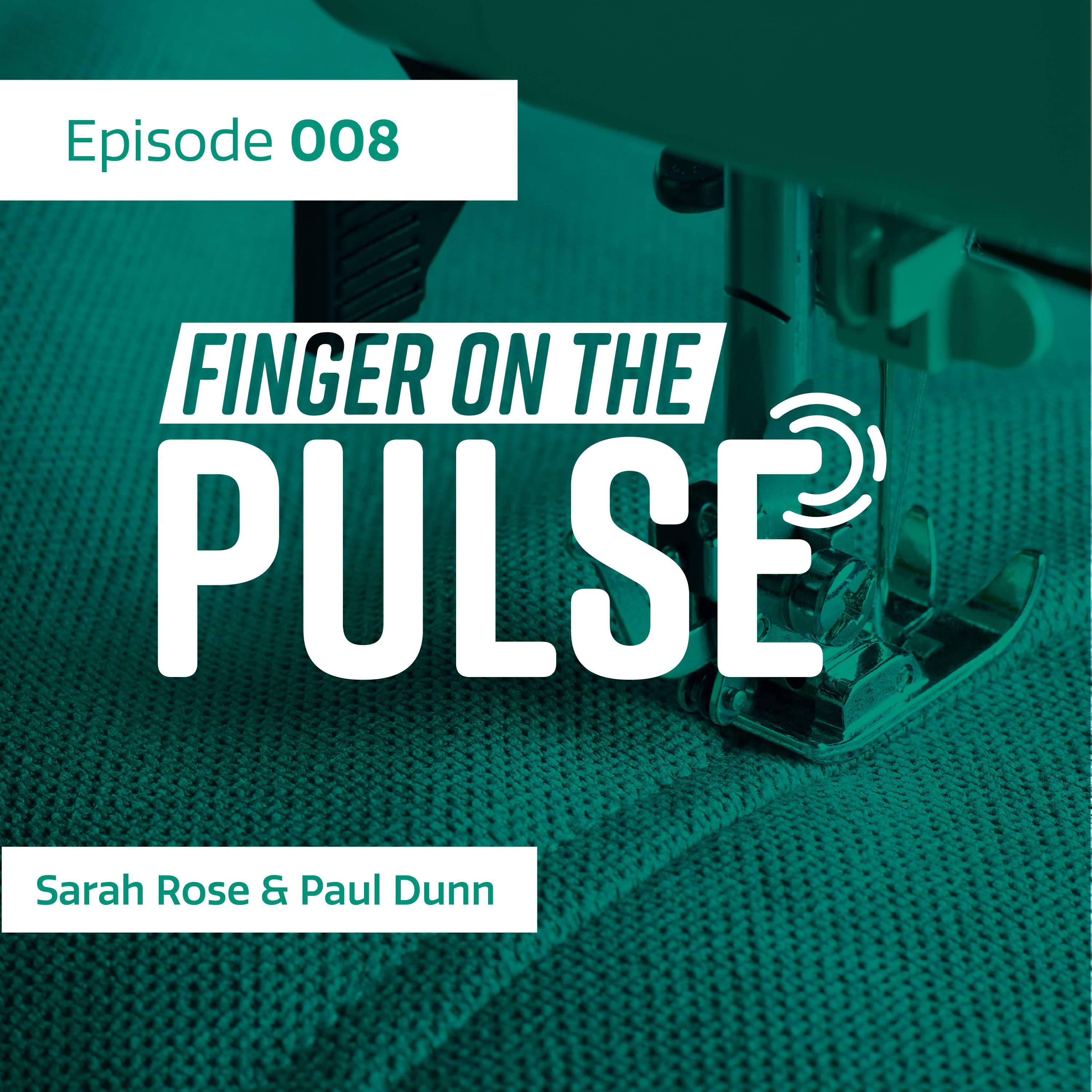 Ep 8. Engagement with the community & industry was vital, Paul Dunn & Sarah Rose episode artwork