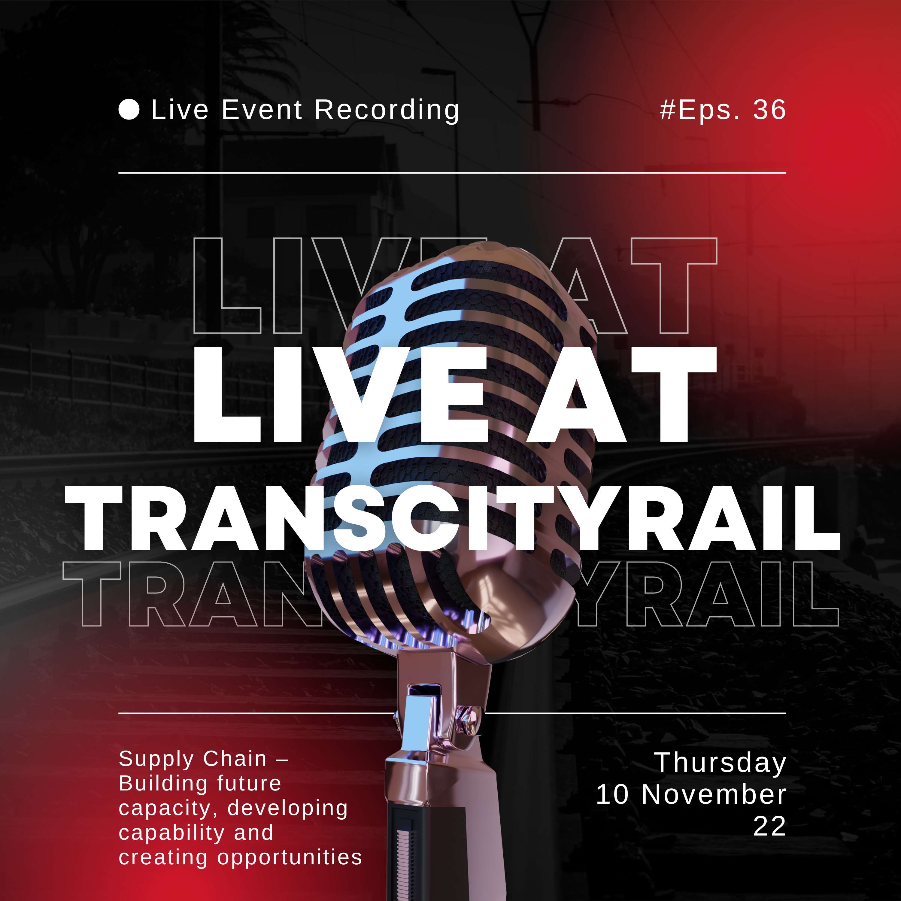 Ep 36. TransCityRail North - Supply Chain – Building future capacity, developing capability and creating opportunities episode artwork