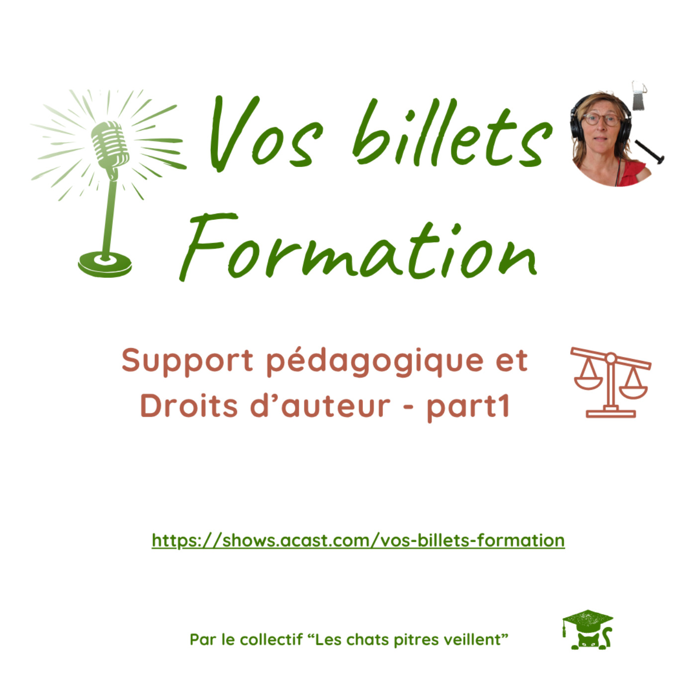 Support pédagogique et droits d'auteur - part1 episode artwork